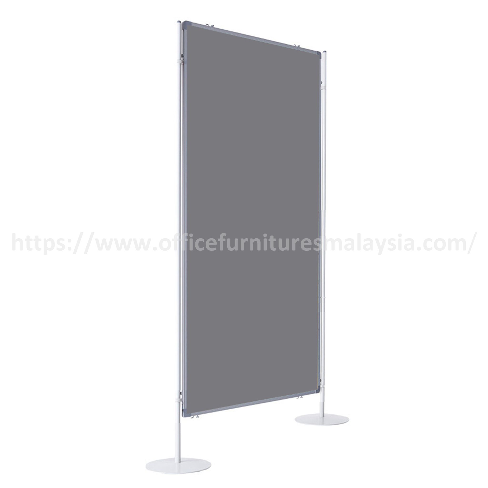 4 ft x 6 ft Adjustable Vertical Double-Sided Single Display Panel with Stand Kelana Jaya Serdang Selangor
