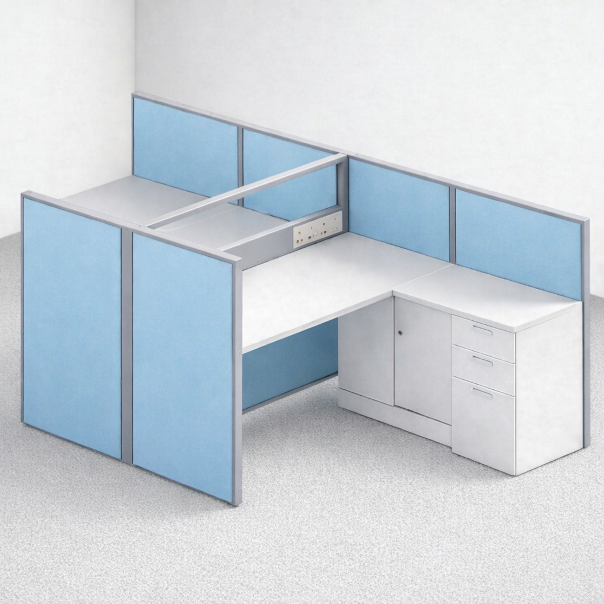 6 ft Vortex Merge 2 Seater Workplace Bangi Banting Gurun