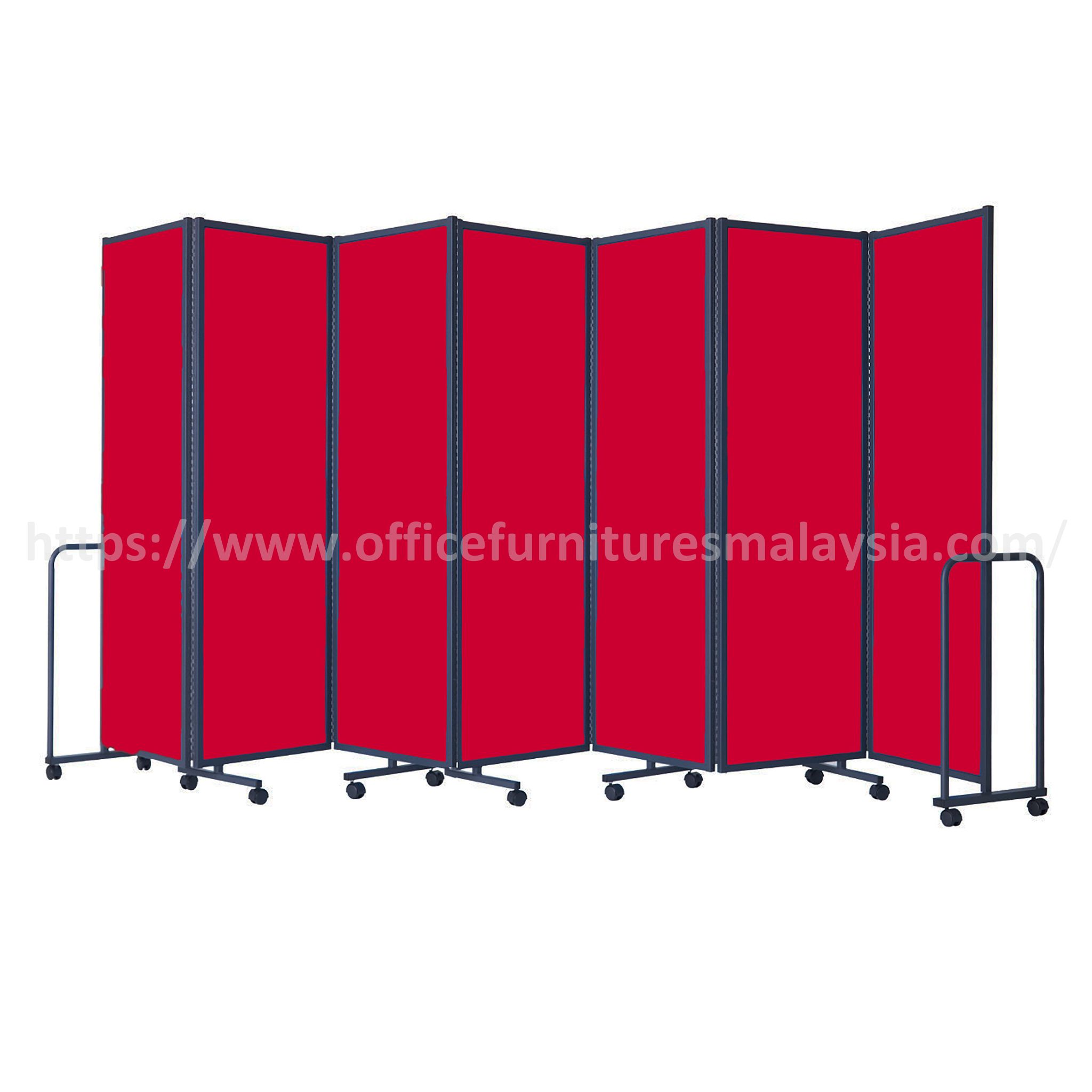 7 Panel Mobile Double-Sided Velvet Display Panel Stand Bangi Kajang Bangi Bukit Raja