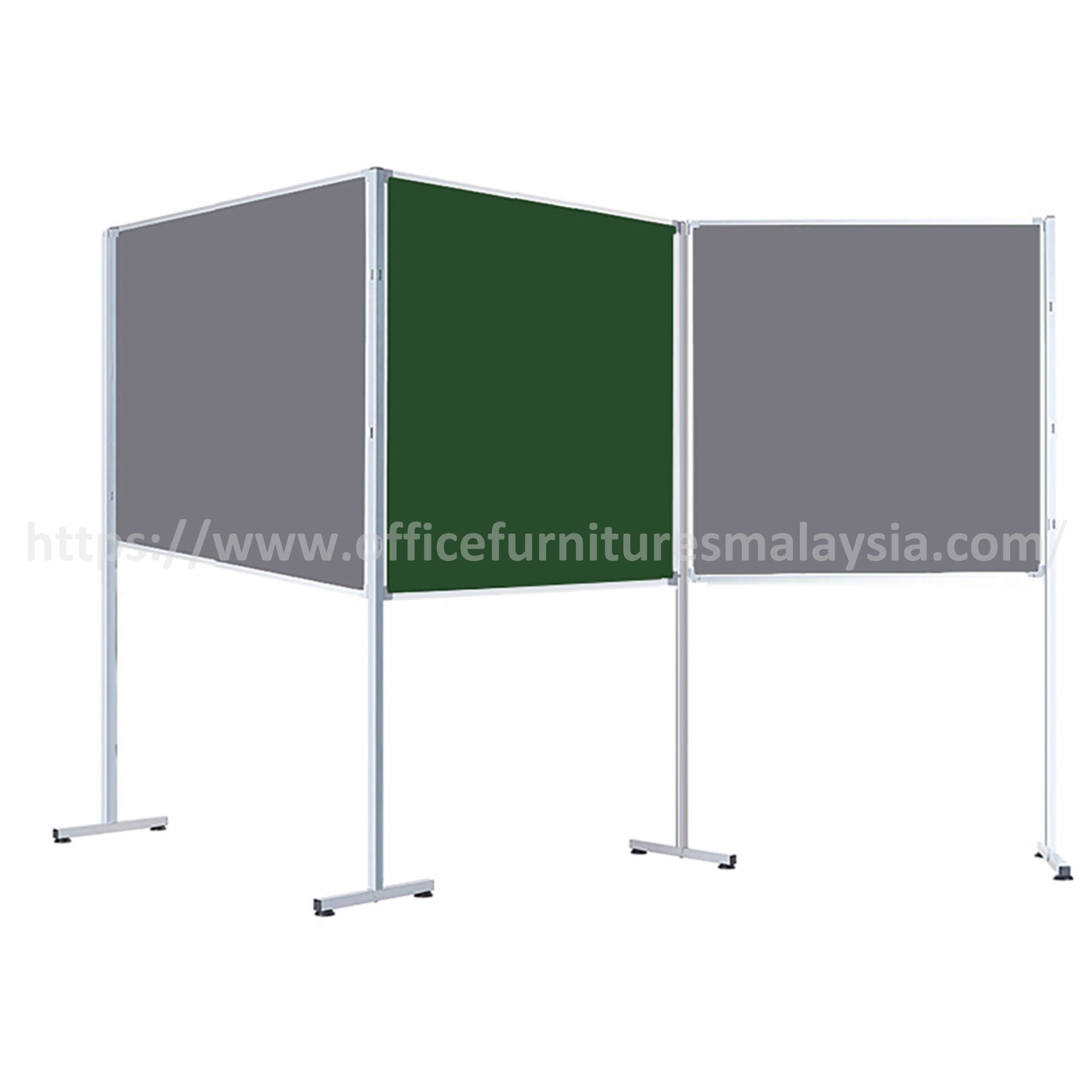 4 ft x 4 ft Altitude Freestanding 3-Panel Office Divider Rawang Sabak Bernam Kelana Jaya