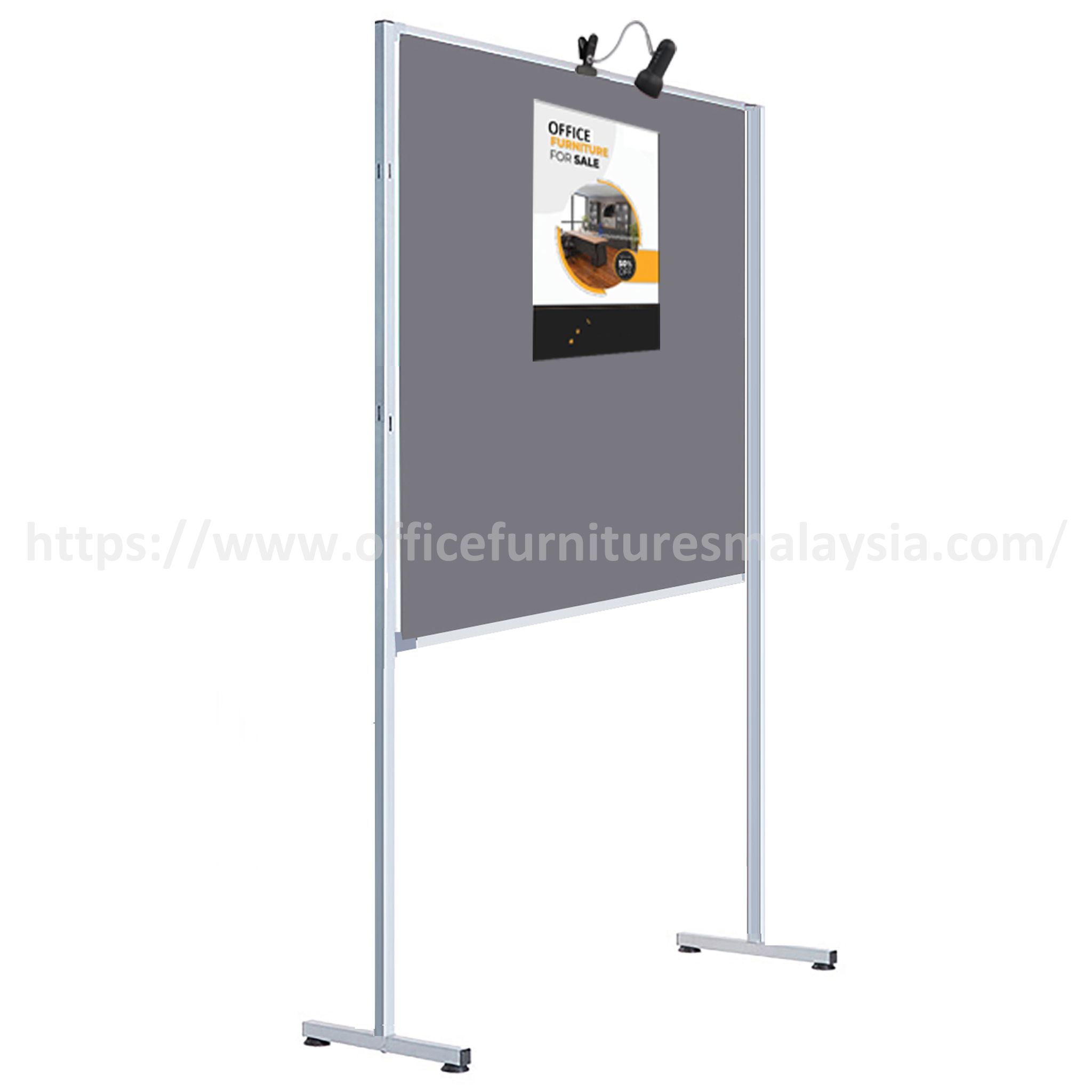 4 ft x 4 ft Altitude Freestanding Dual Panel Office Divider Nilai Bandar Sunway Wangsa Maju