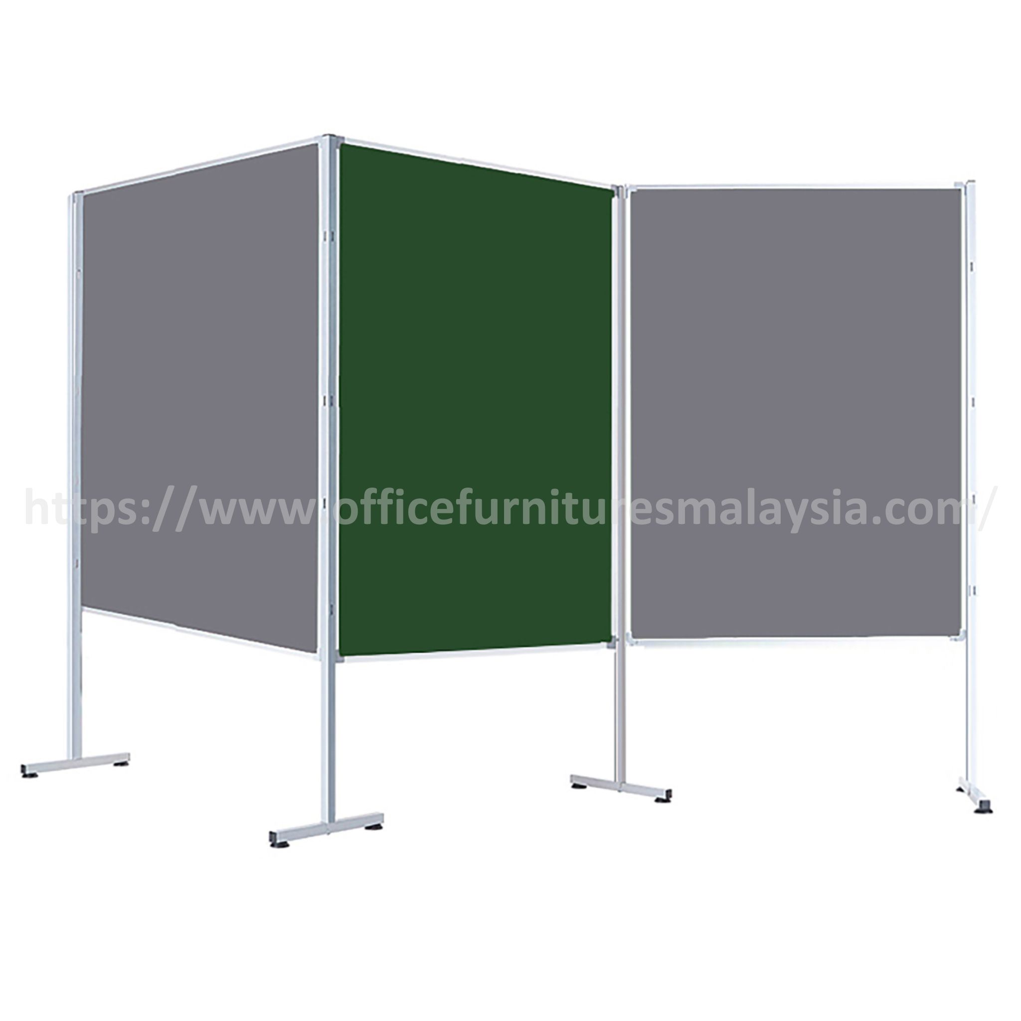 4 ft x 5 ft Altitude Freestanding 3-Panel Office Divider Puchong Kajang Damansara