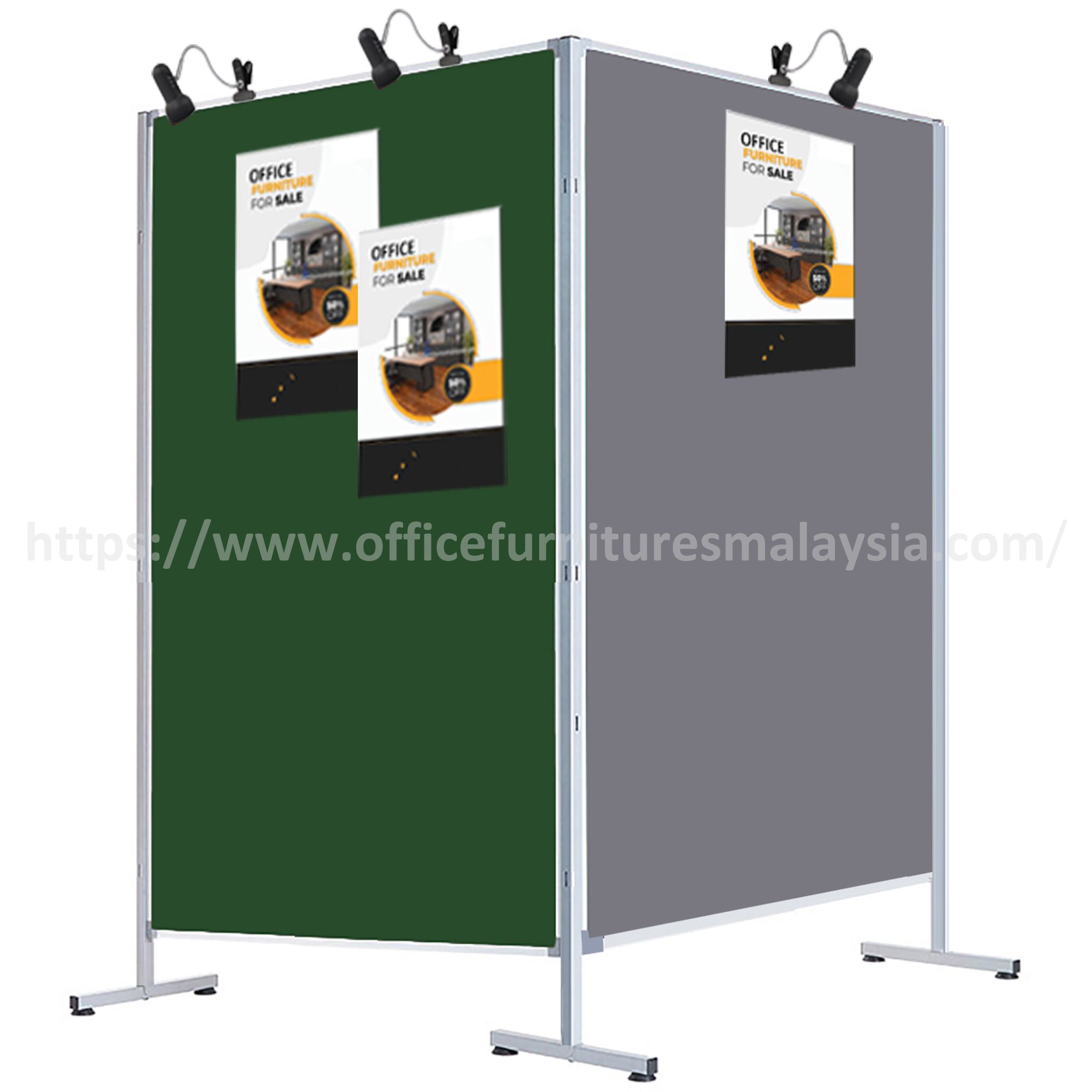 4 ft x 6 ft Altitude Freestanding 2-Panel Office Divider Kajang Melaka Nilai