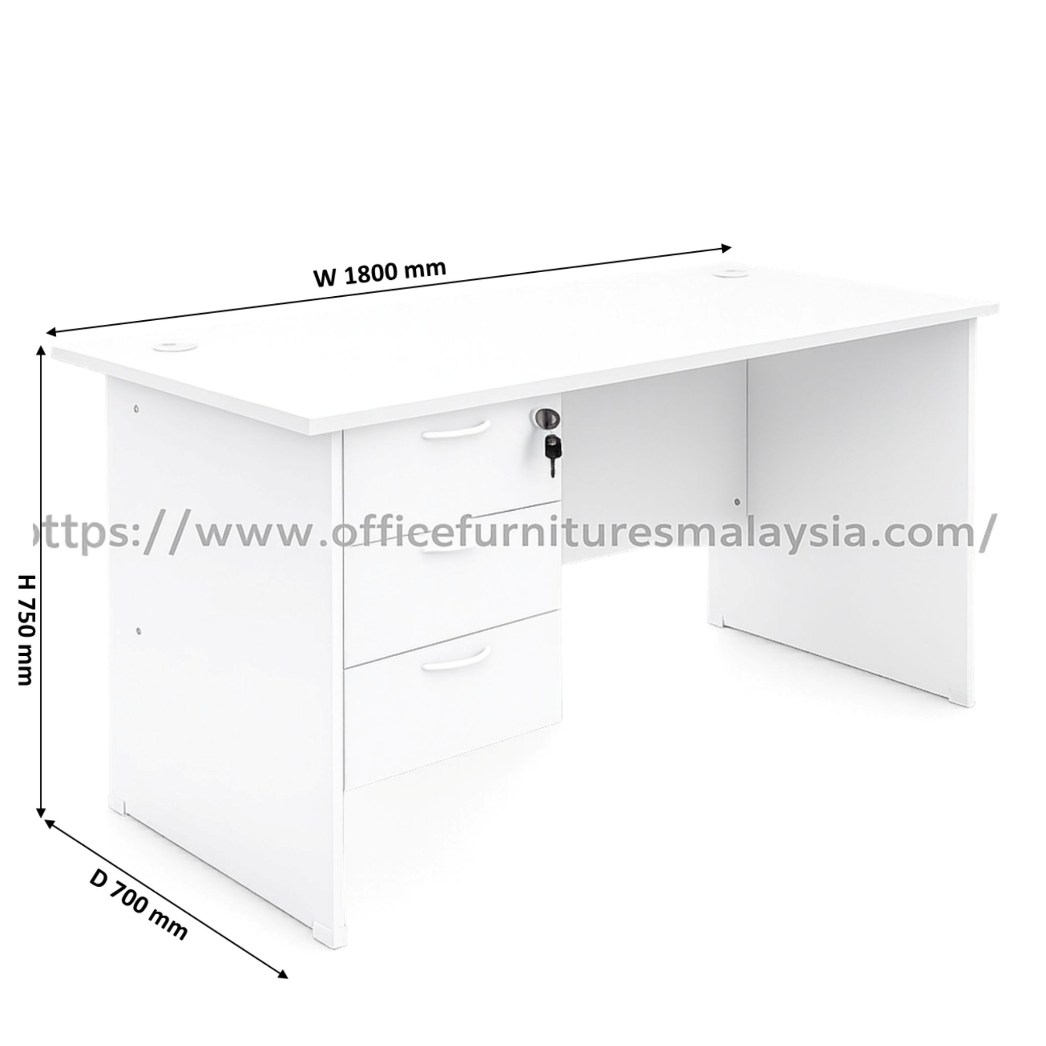 6 ft Home Office Writing Computer Table Ampang Cheras Bangsar