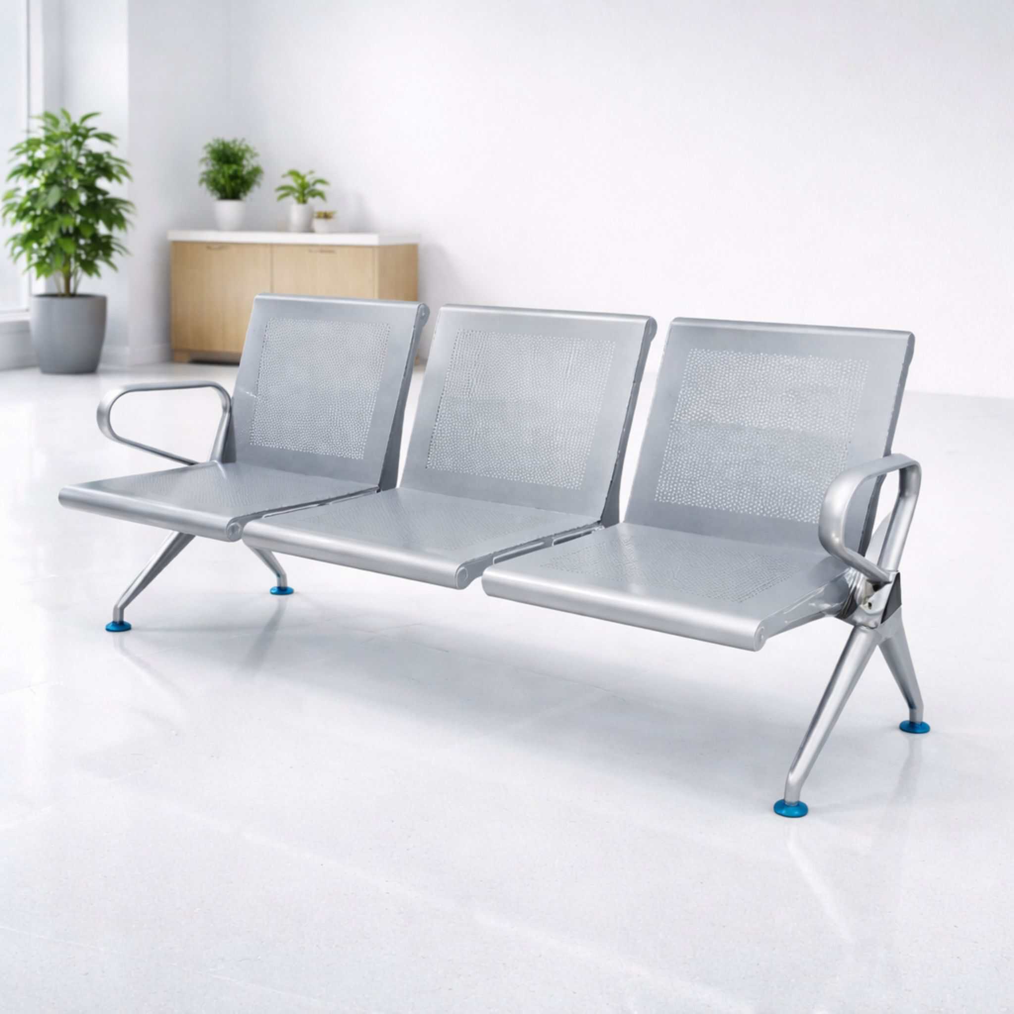 Velix Mild Steel 3 Seater Link Chair Serendah Kuantan Banting