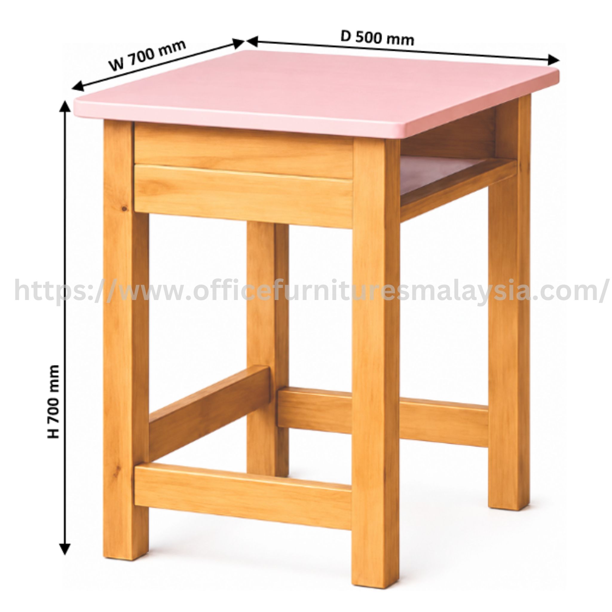 2.33ft Study Table for Secondary School Kuantan Kajang Gopeng