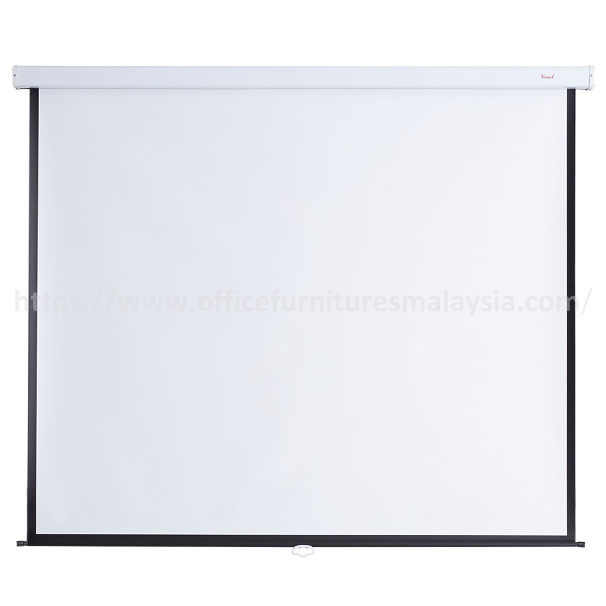 8.13ft x 6.1ft Classic Projector Screen OFMWCM68 | Office Furnitures ...