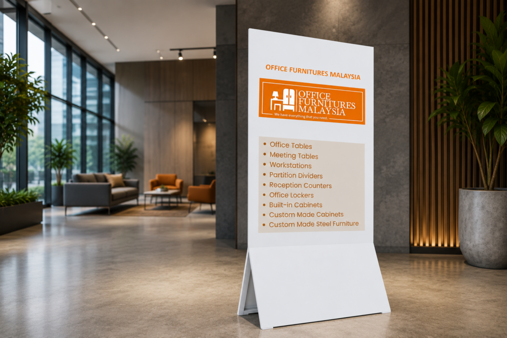 Incomm Store Signage Commercial Signage 2026 | Office Furnitures Malaysia