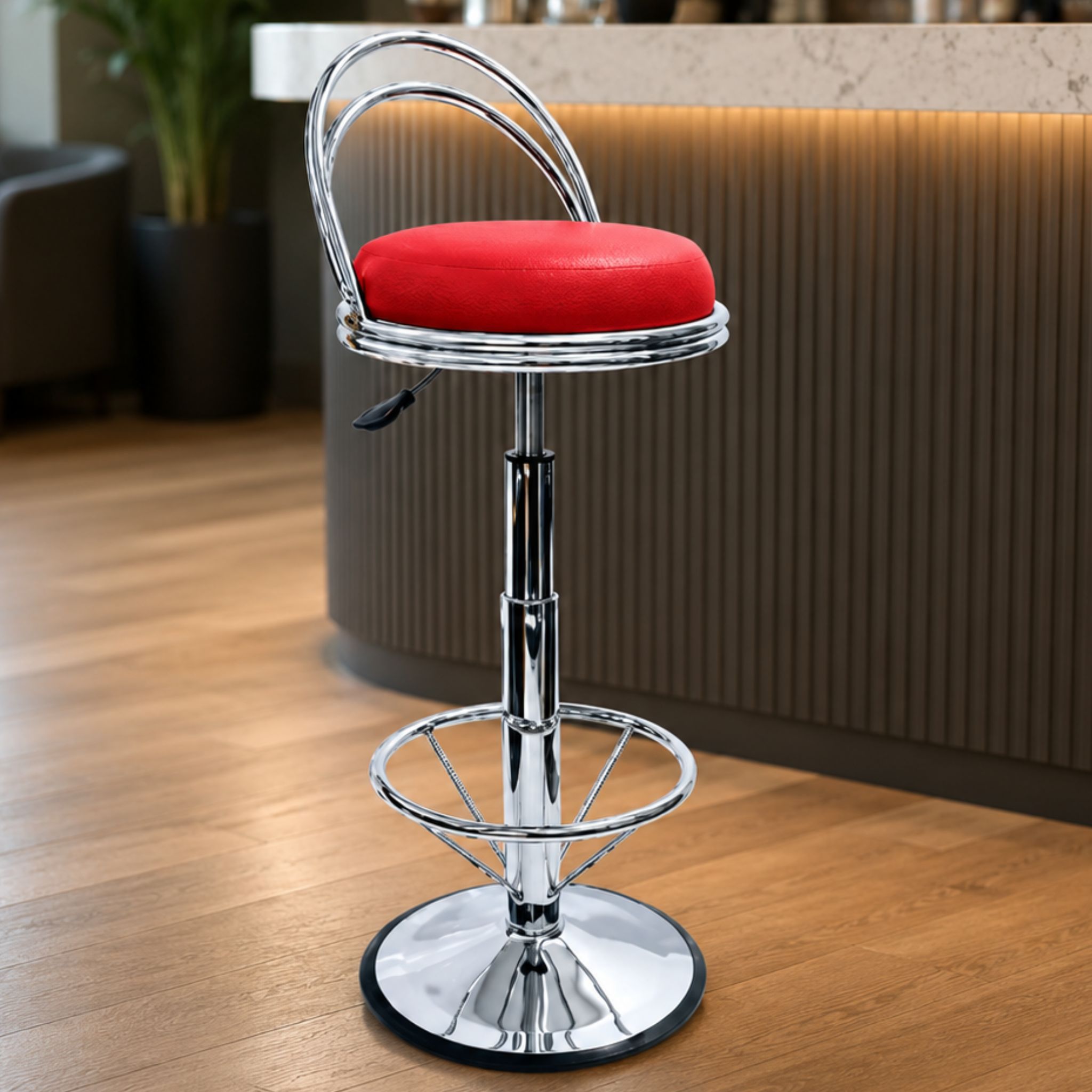 Aurora Chrome Bar Stool Kuantan ipoh Perak