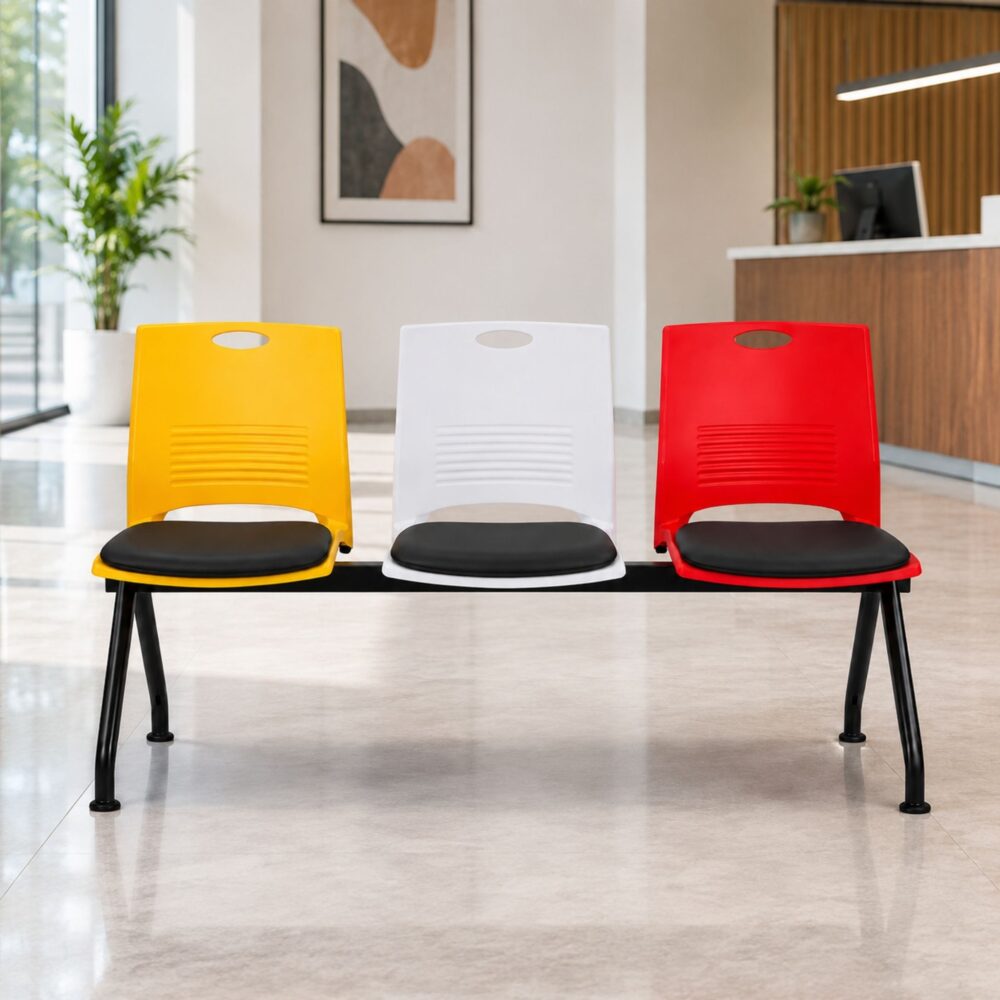 QuickWait Padded 3 Seater Link Chair Bangi Balakong USJ