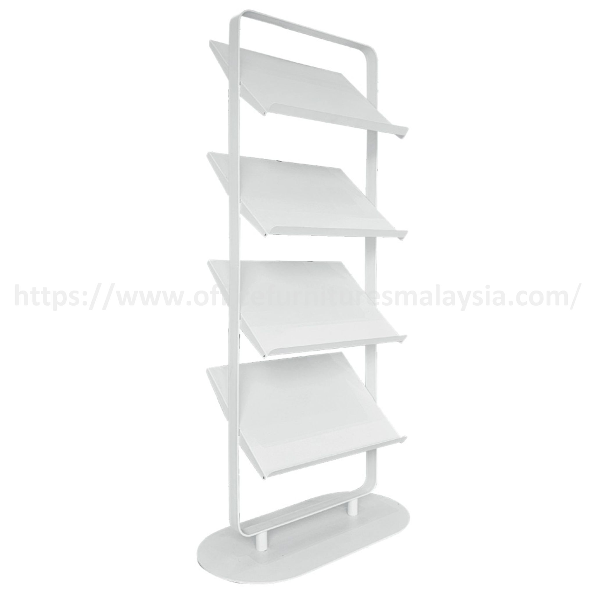 4-Tier Metal Display Rack with Tray Shelves Negeri Sembilan Damansara Bangi