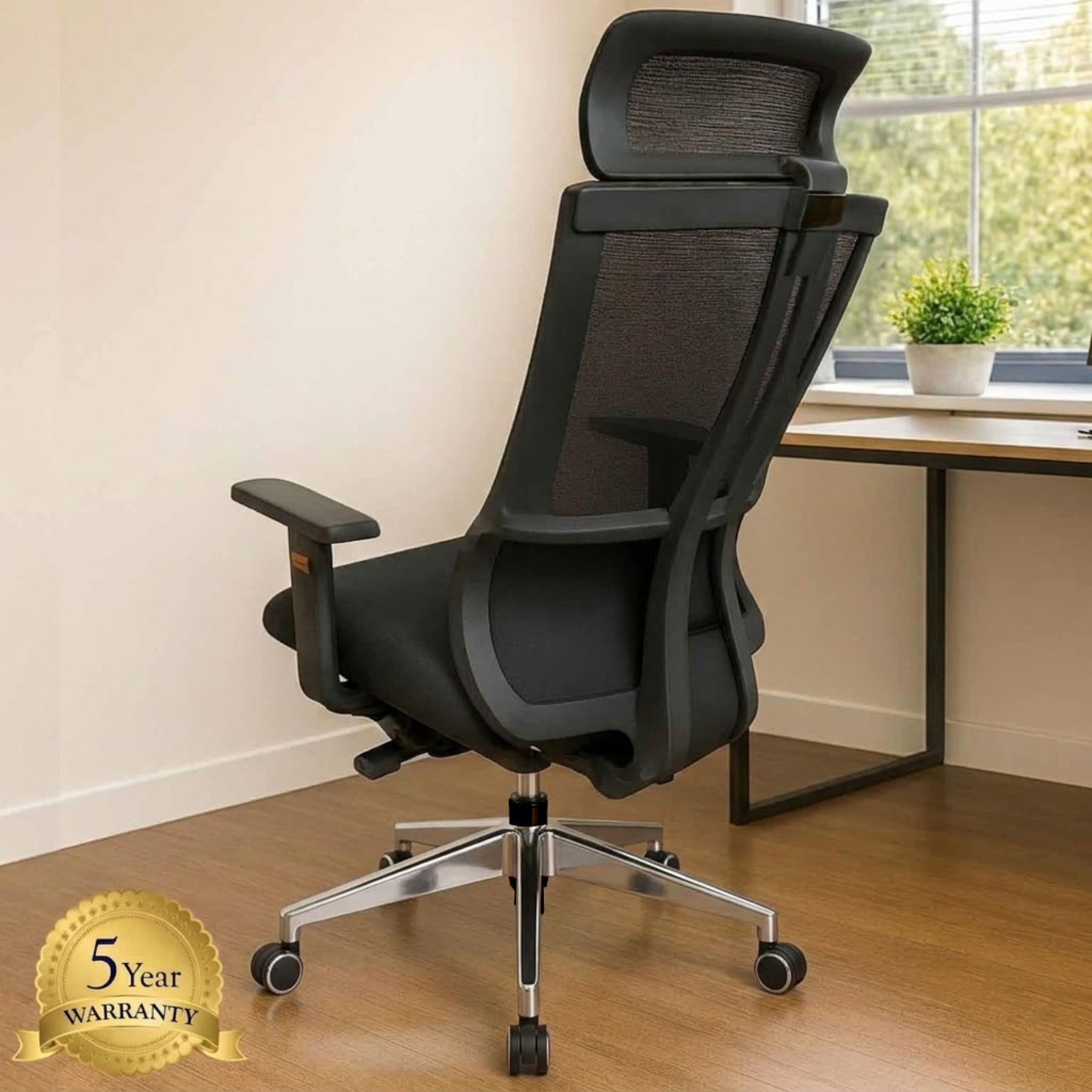ErgoFlex Reclining Mesh Chair Aluminium Leg Batu Caves Gombak Rawang