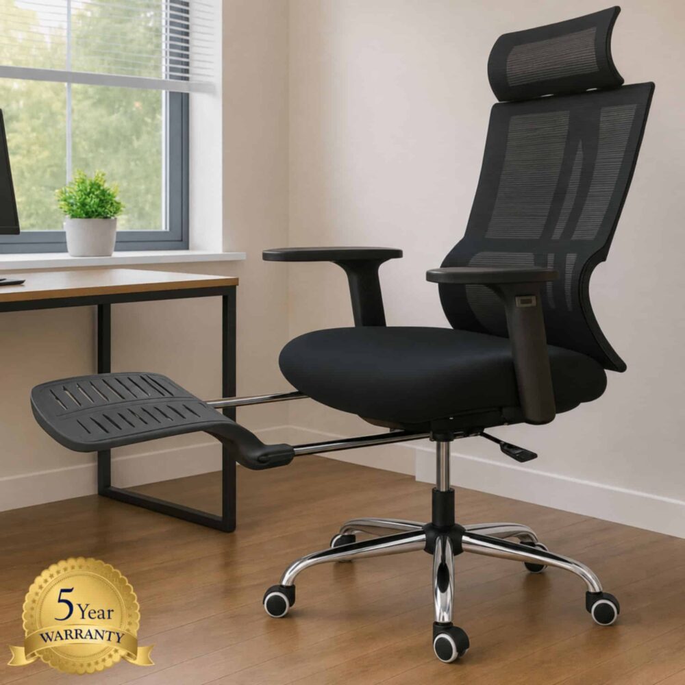 ErgoFlex Reclining Mesh Chair Chrome Leg Bangi Damansara Klang ErgoFlex Reclining Mesh Chair Chrome Leg Bangi Damansara Klang
