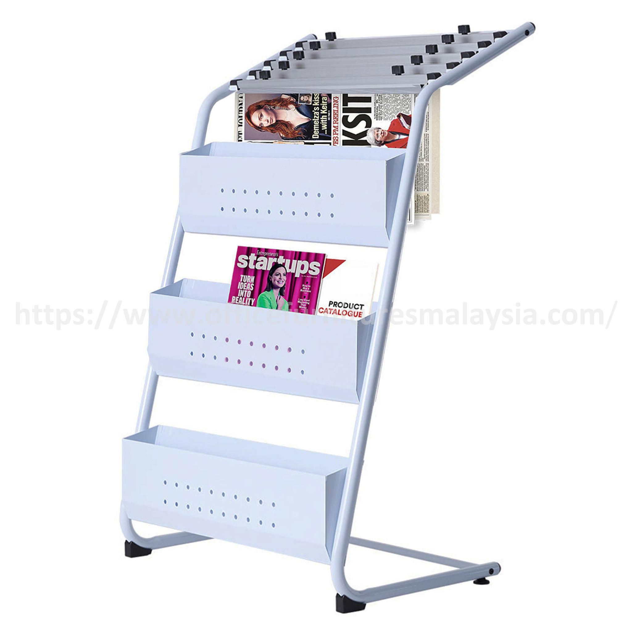 High Quality Newspaper Clamp Magazine Rack Stand Bukit Raja Bukit Jelutong Bukit Jalil