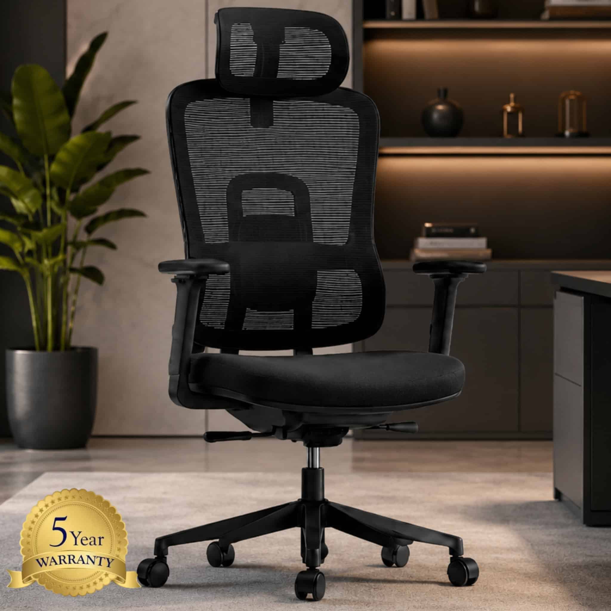 Hover Highback Mesh Chair Jerantut Gombak Kampar