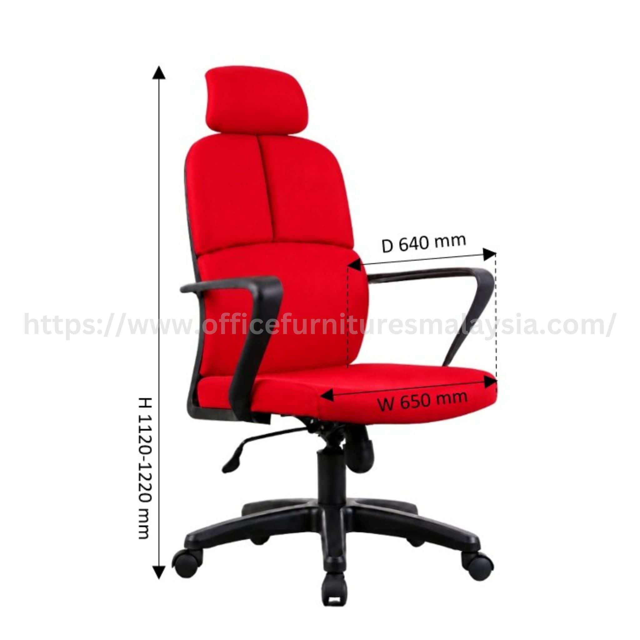 Kivo Director Highback Chair Sunway Puchong Shah Alam
