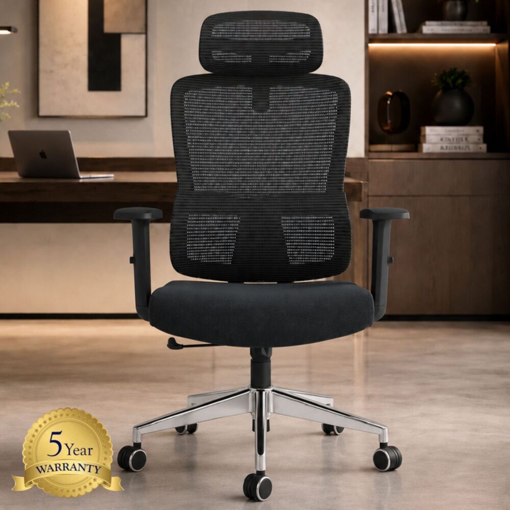 Velora Highback Mesh Chair Aluminium Leg Nilai Segambut Sentul Velora Highback Mesh Chair Aluminium Leg Nilai Segambut Sentul