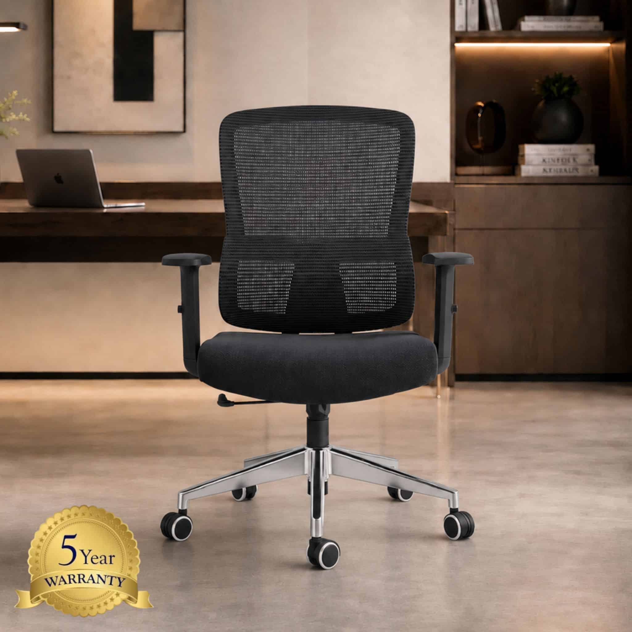 Velora Mediumback Mesh Chair Aluminium Chair Putrajaya Sentul Kuala Lumpur