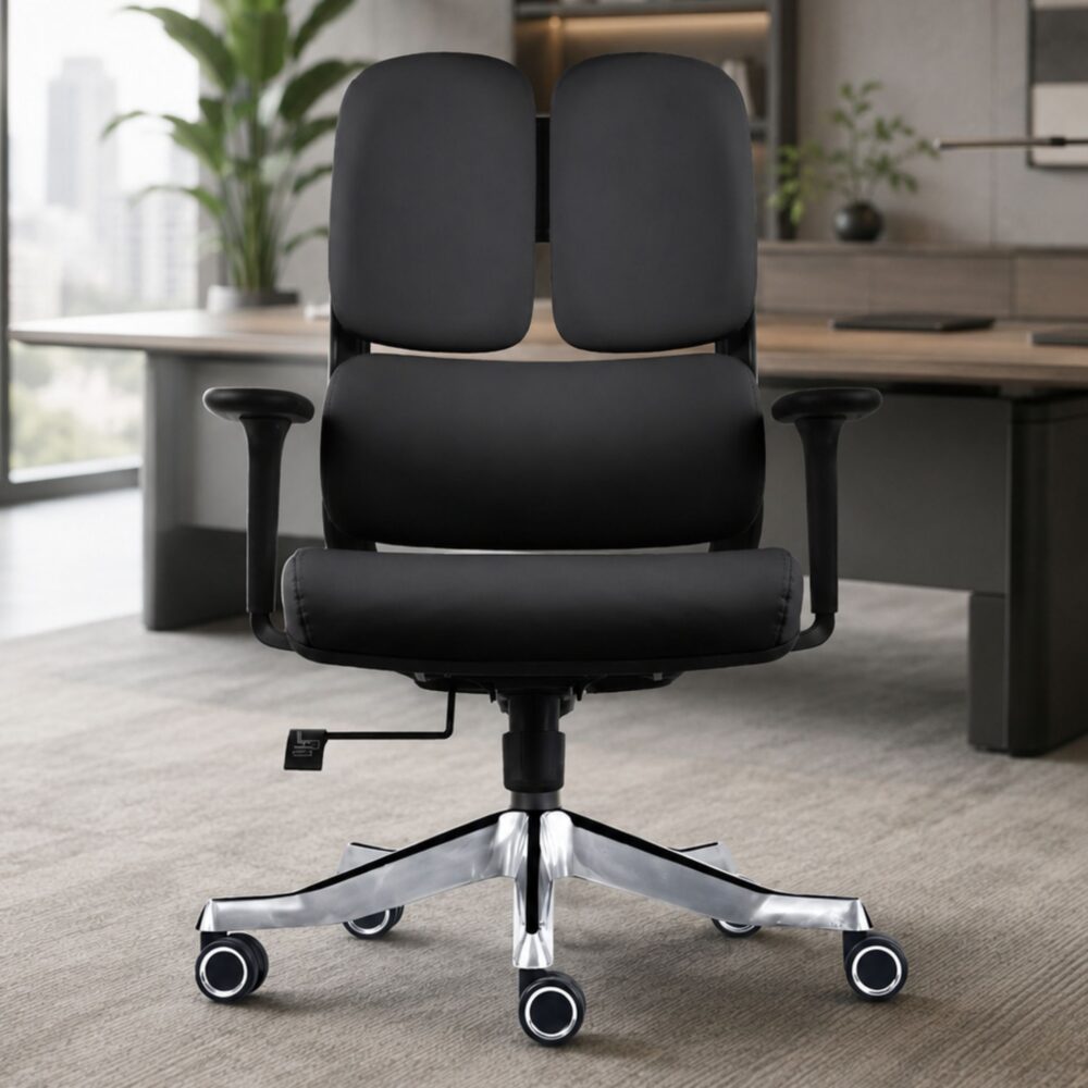 Vertex Executive Mediumback Chair Aluminium Leg Selayang Batu Caves Gombak
