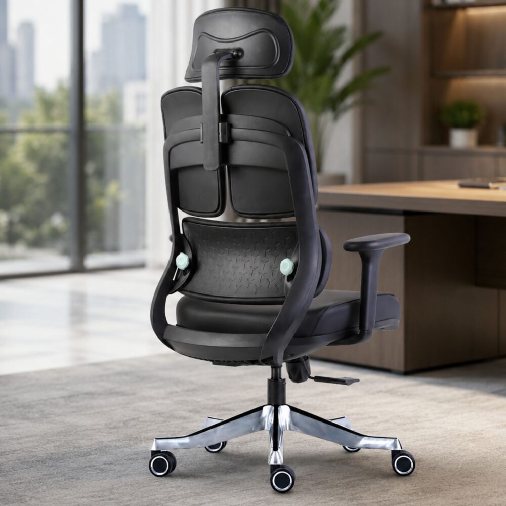 Vertex Presidential Highback Chair Aluminium Leg Pandamaran Semenyih Cyberjaya