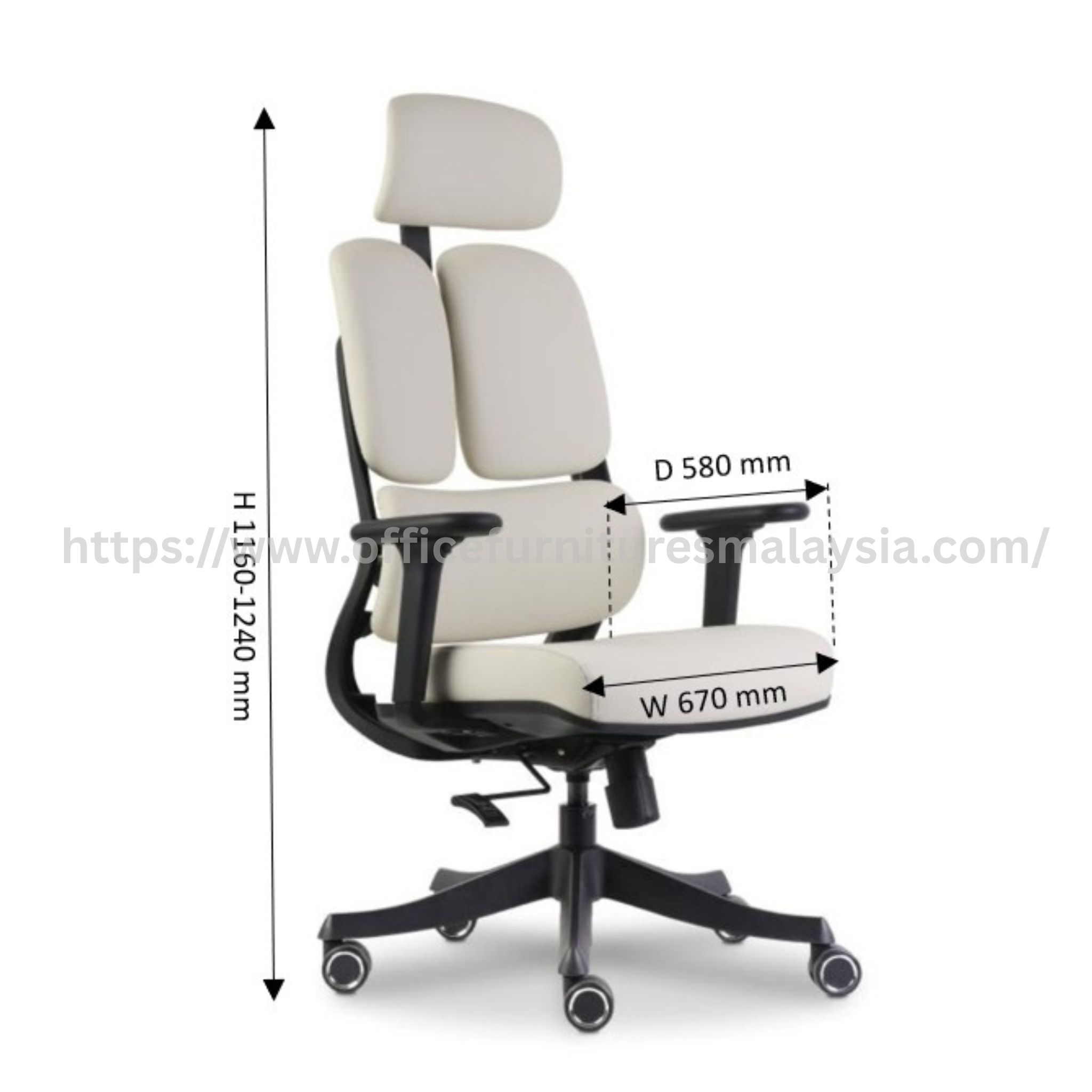 Vertex Presidential Highback Chair Subang Jaya USJ Sunway