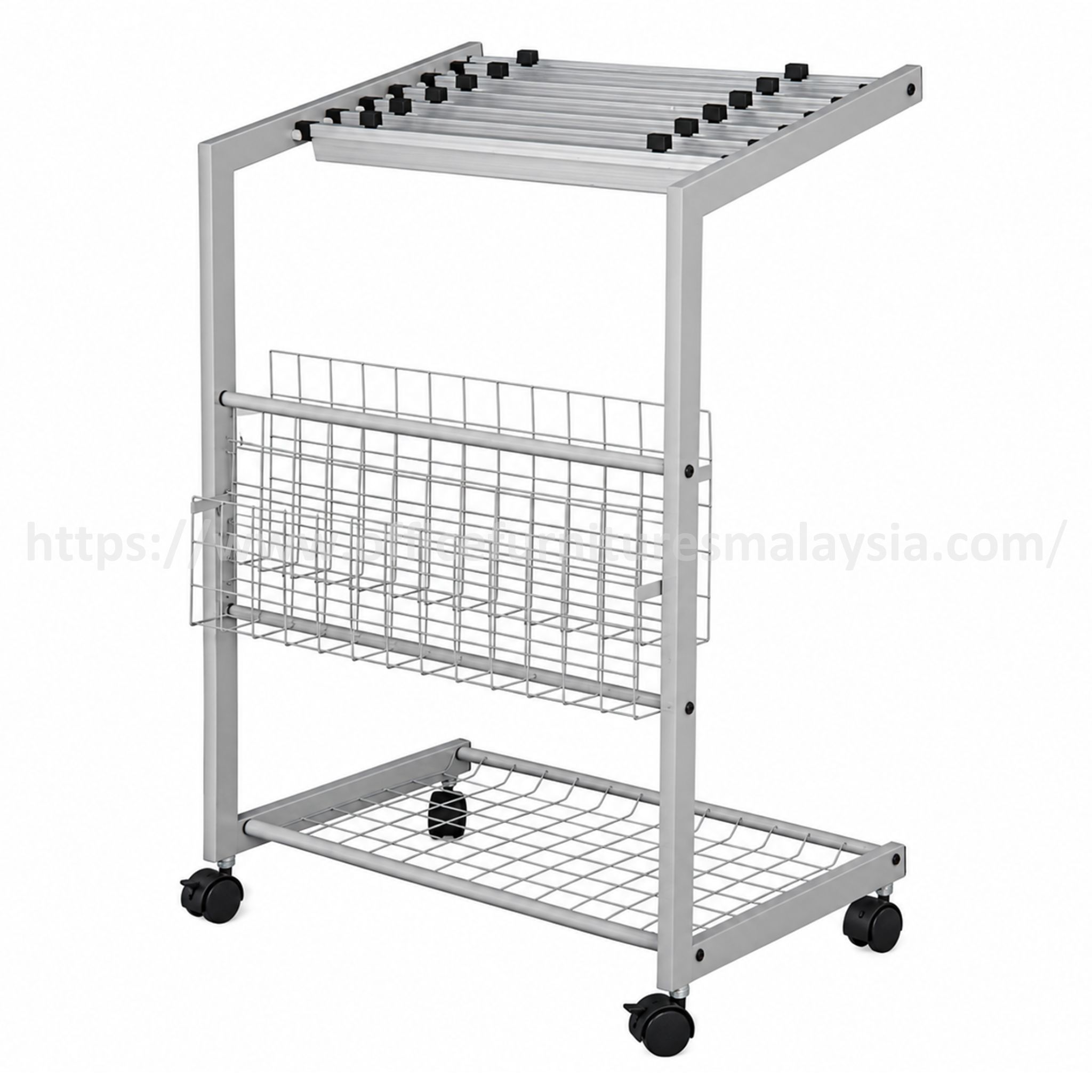 5 Layer Clip Newspaper Magazine Rack Banting Beranag Jenjarom
