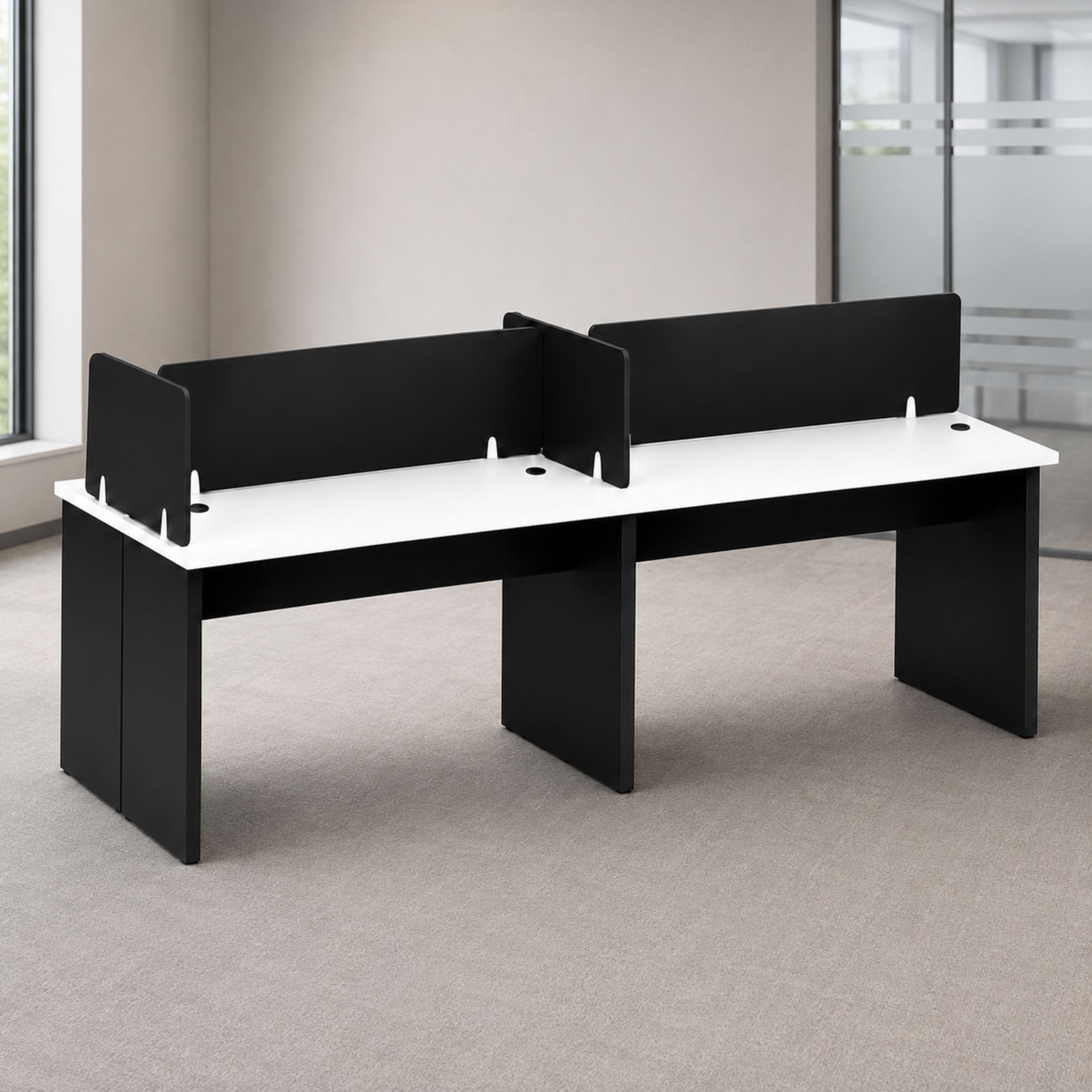 5 ft Align Workstation 4 Seater Desk Putrajaya Serdang bangi