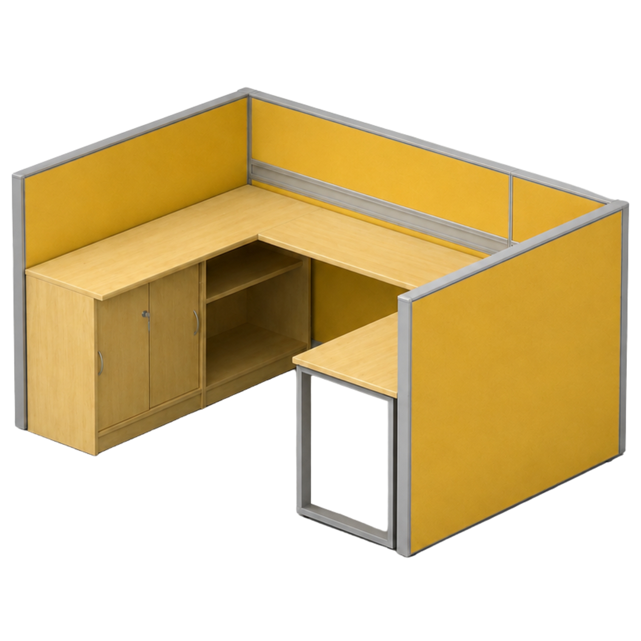 5 ft Gove 1 Seater Workstation Balakong Ampang Ijok Kedah
