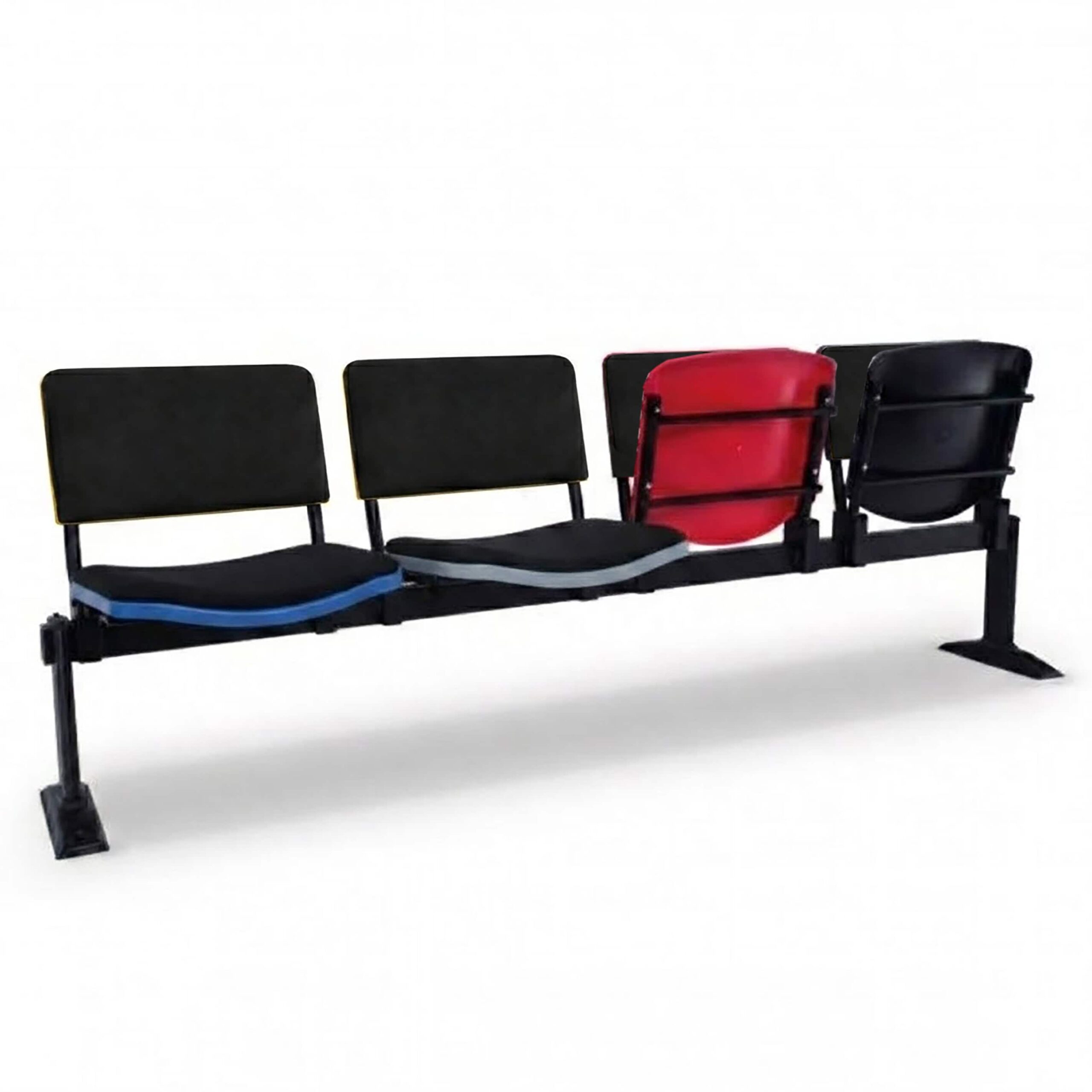 Alliance 4 Seater Link Chair with Backrest & Seat Padded Puchong Shah Alam Setia Alam