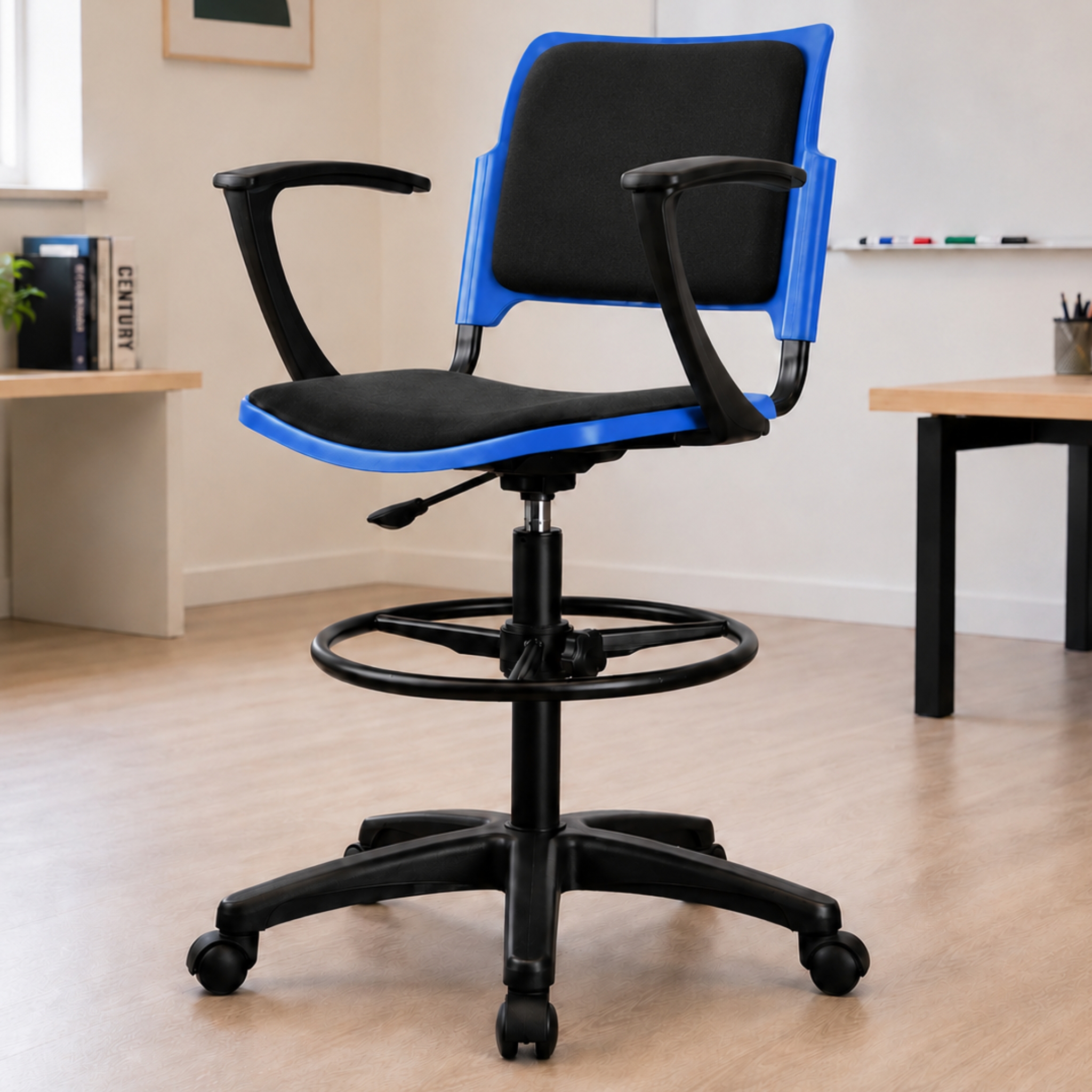 Arden Typist Drafting Chair with Padding Seat & Backrest Cheras Ampang Setapak