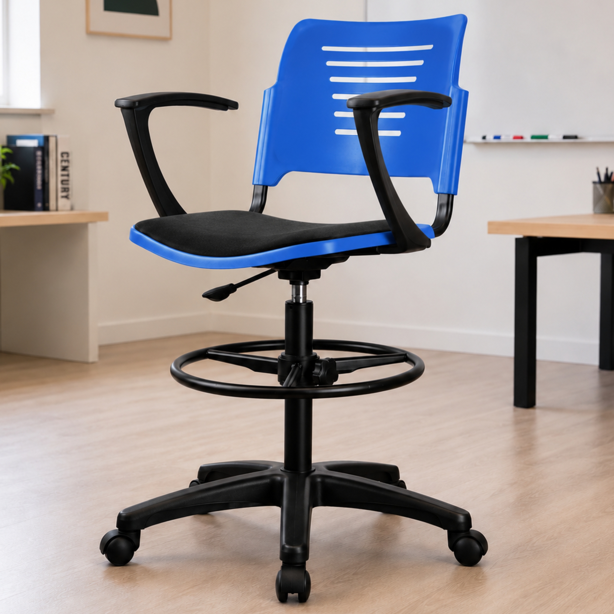 Arden Typist Drafting Chair with Padding Seat Wangsa Maju Segambut Sentul