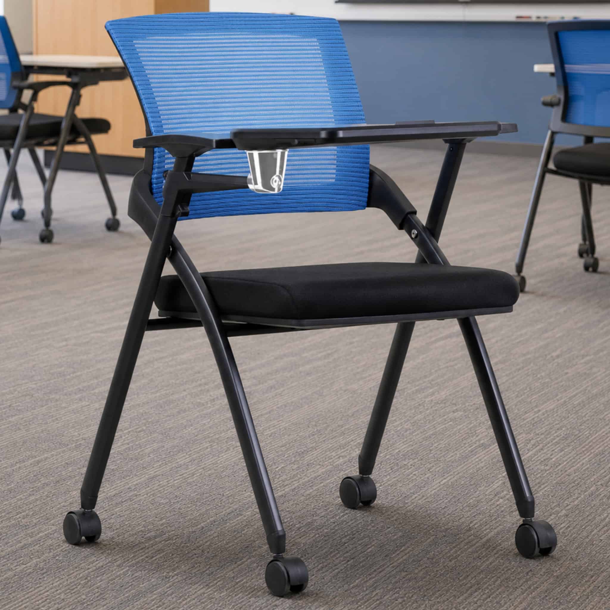 Avon Mesh Foldable Chair with Armrest and Writing Tablet Glenmarie Bukit Jelutong Denai Alam