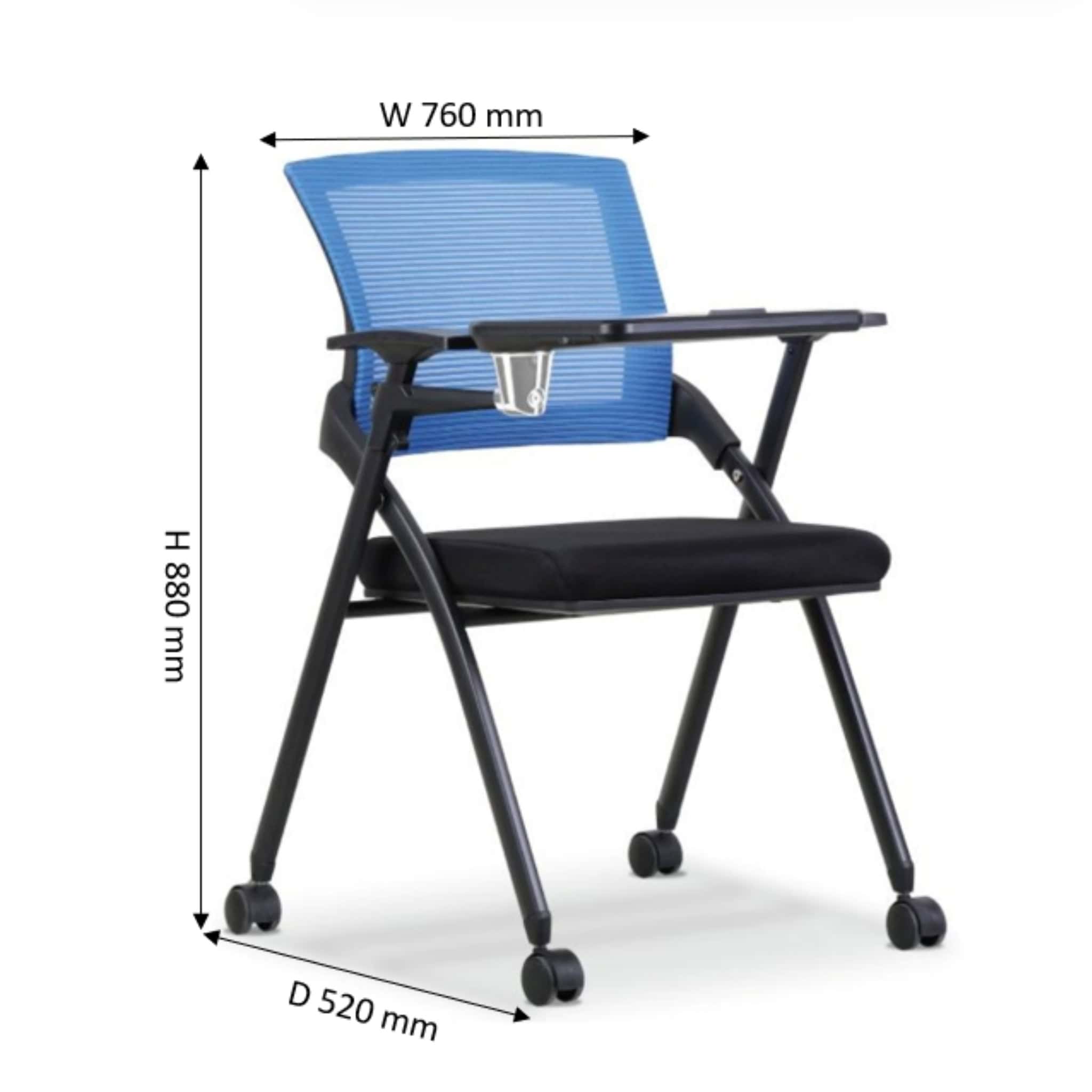 Avon Mesh Foldable Chair with Armrest and Writing Tablet Happy Garden Salak South Desa Petaling Street Sri Andalas
