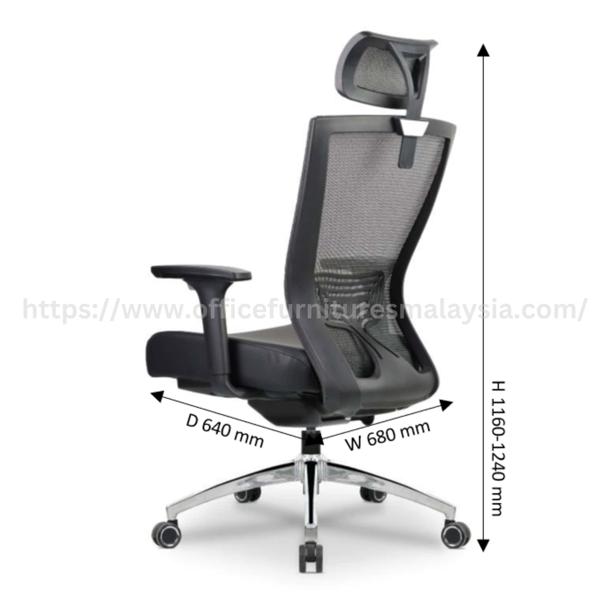 Axton Director Highback Mesh Chair KLCC Serdang Nilai