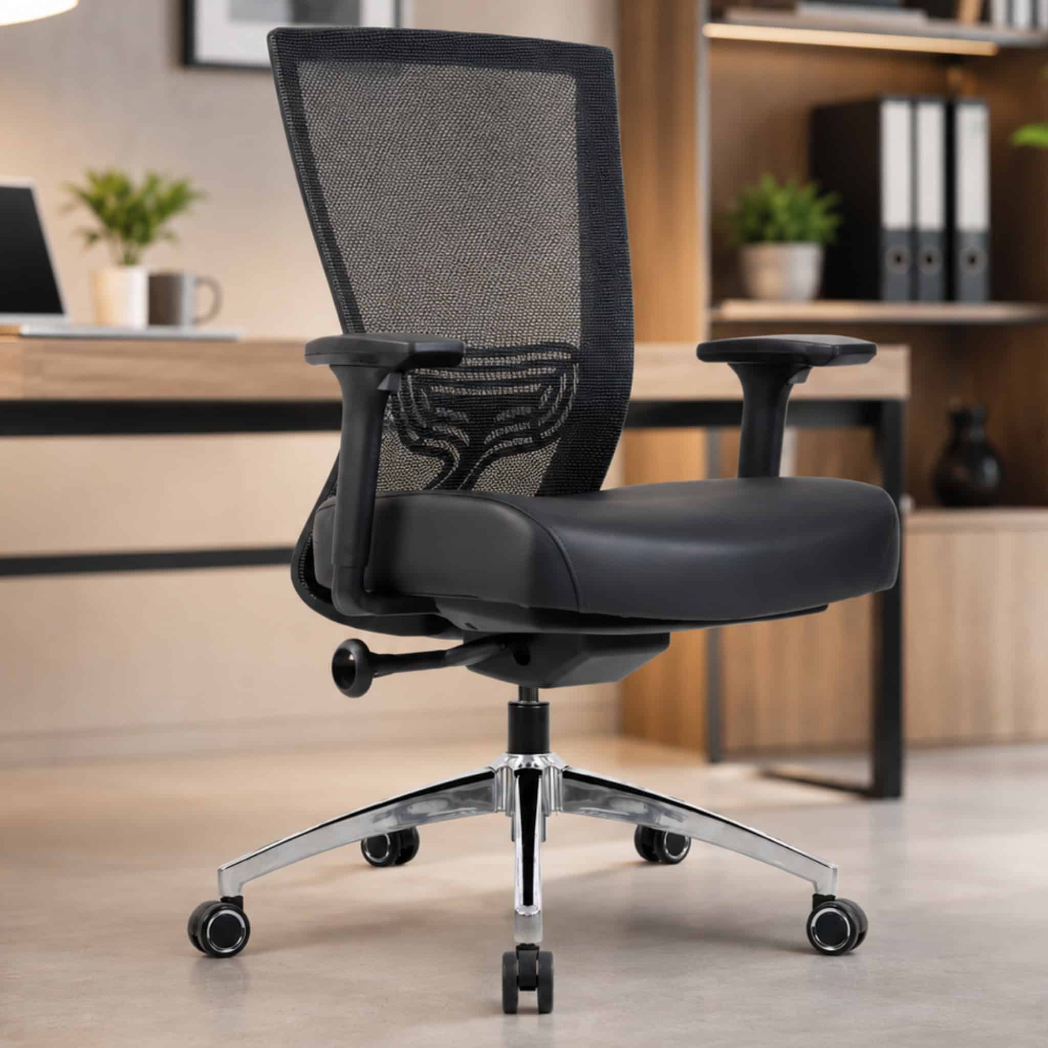 Axton Executive Mediumback Mesh Chair Saujana Putra Bandar Rimbayu Tropicana Aman