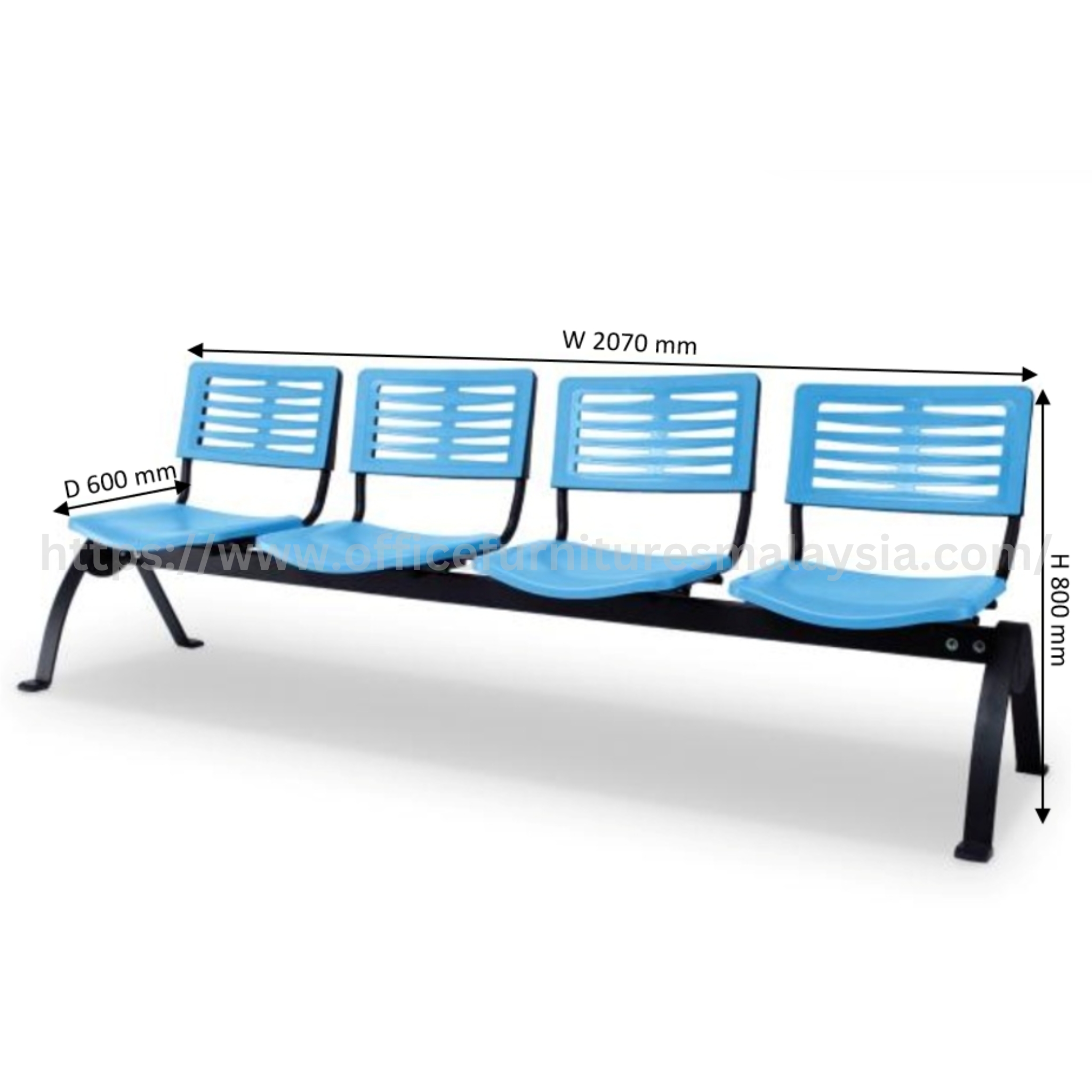 Bino 4 Seater Link Chair Bukit Bintang Meru Bangi