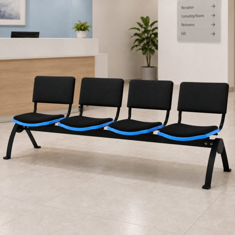 Bino 4 Seater Link Chair with Backrest & Seat Padded Damansara Kelana Jaya Bandar Utama