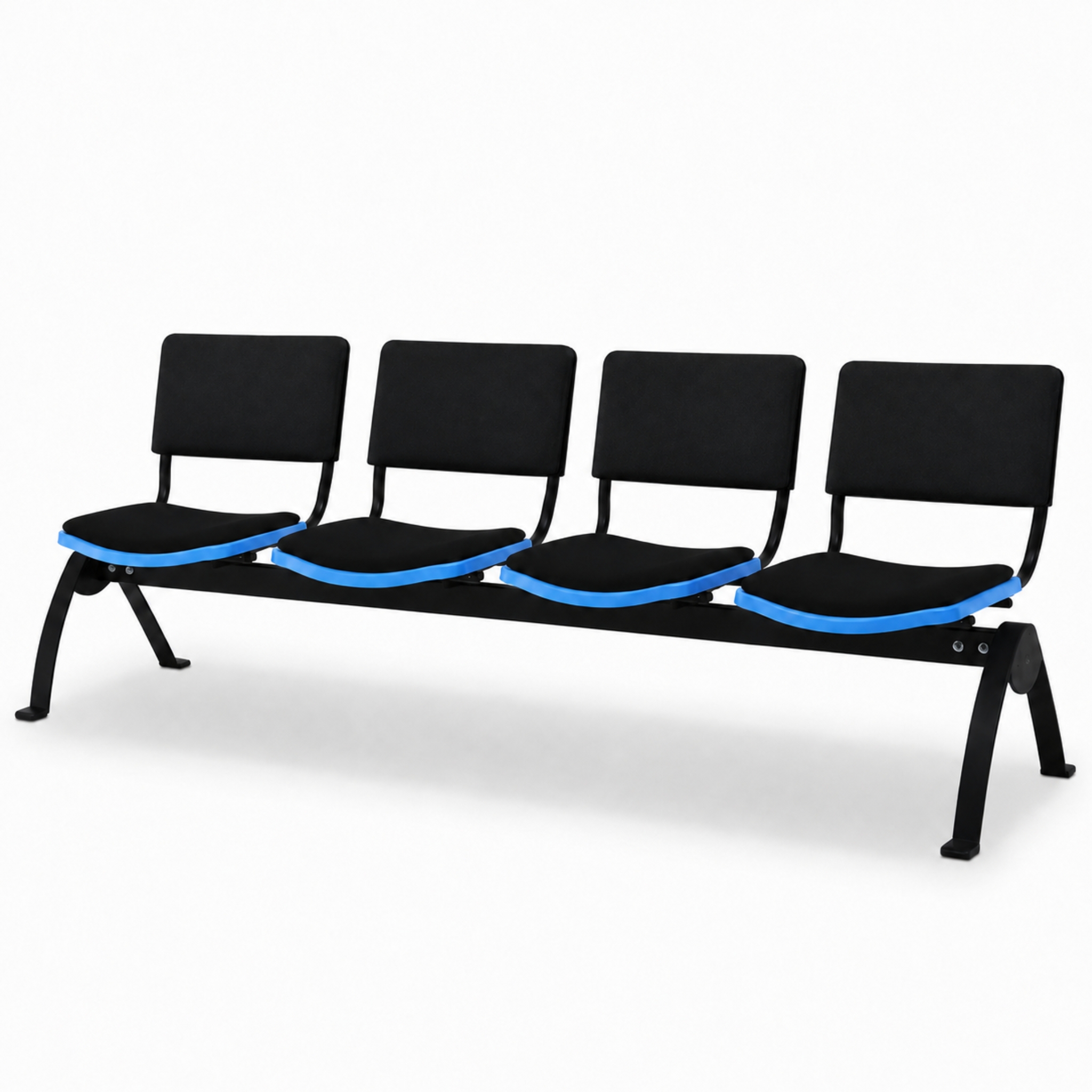 Bino 4 Seater Link Chair with Backrest & Seat Padded Sepang Salak Tinggi Nilai