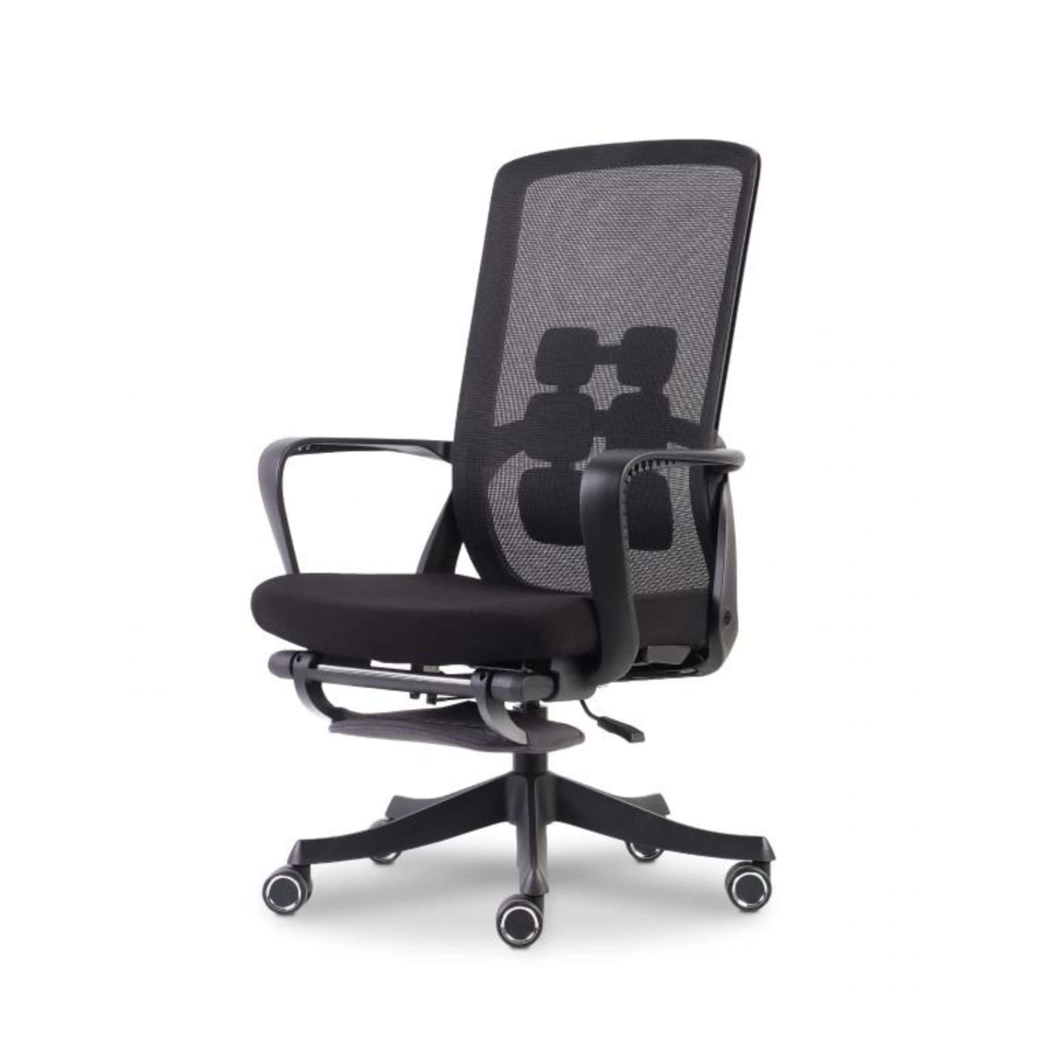 Bravio Mediumback Reclining Mesh Chair with Footrest Seri Kembangan Serdang Balakong