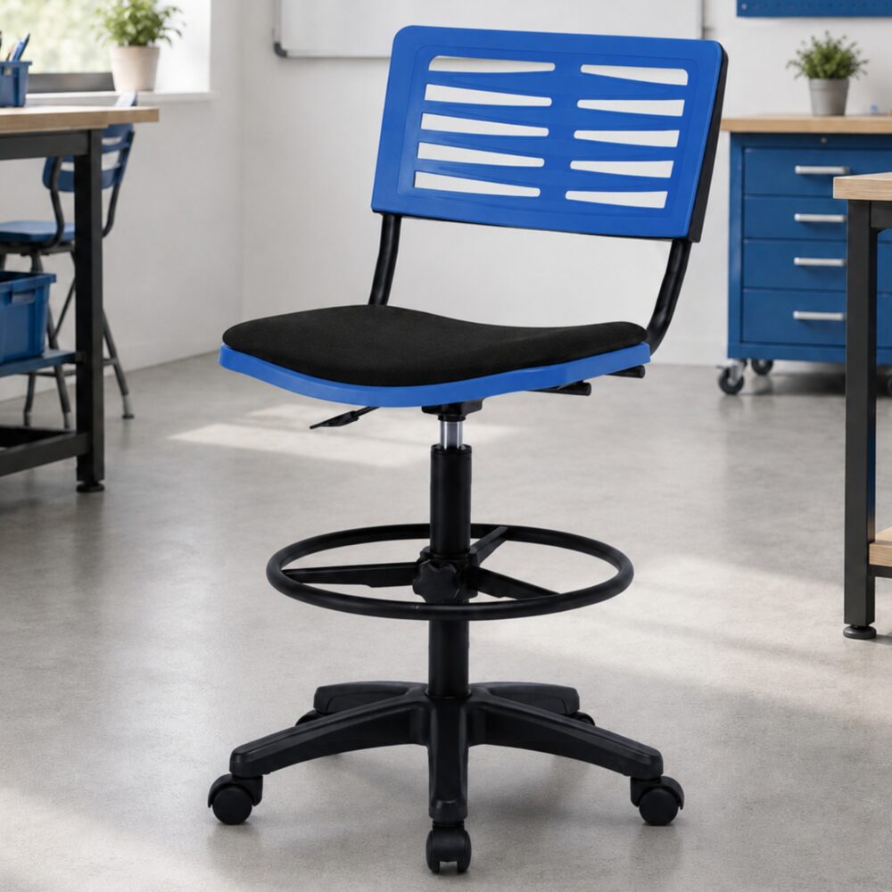 Breno Typist Drafting Chair with Padding Seat Meru Kapar Selayang