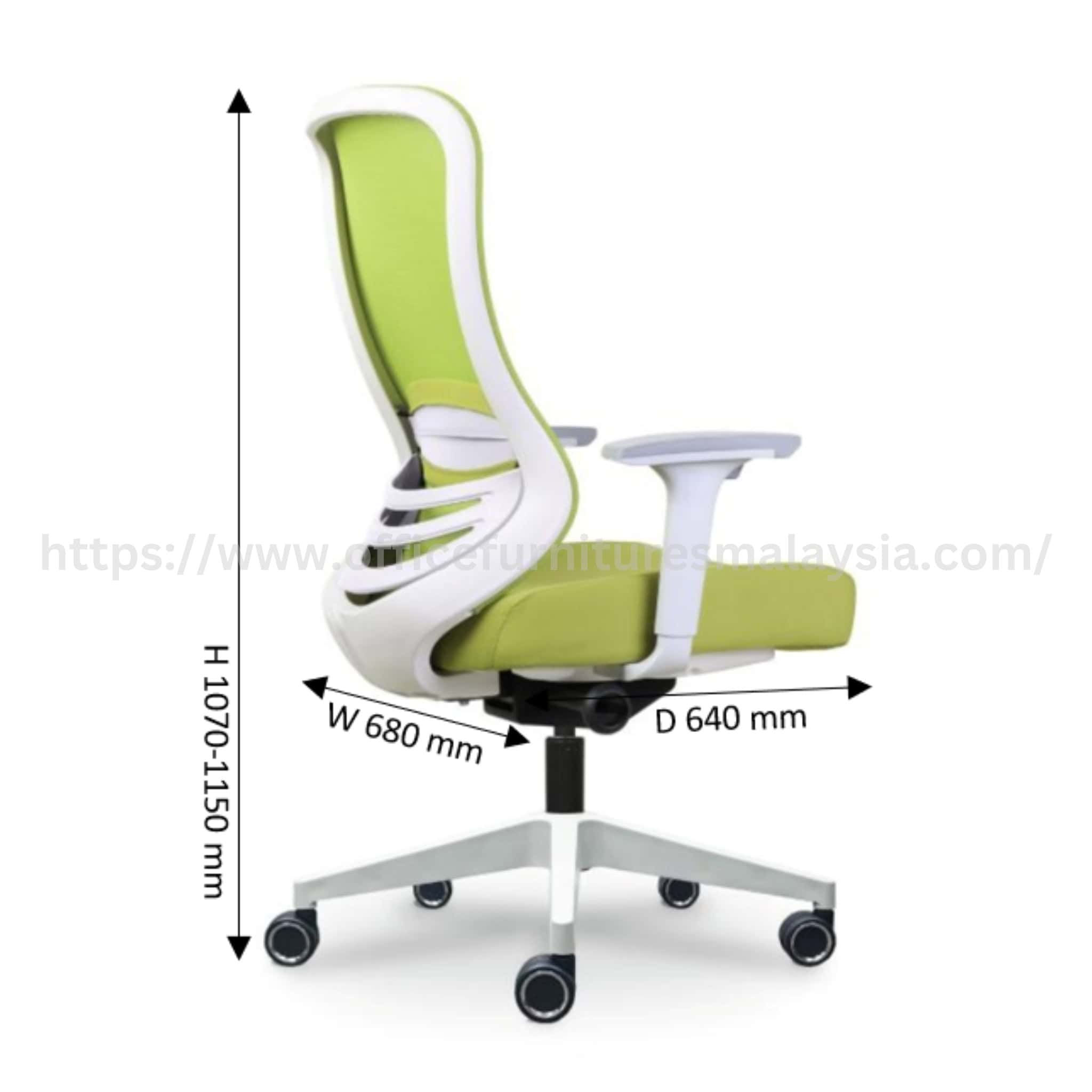 Dora Mediumback Mesh Chair Kota Damansara Sungai Buloh Kepong