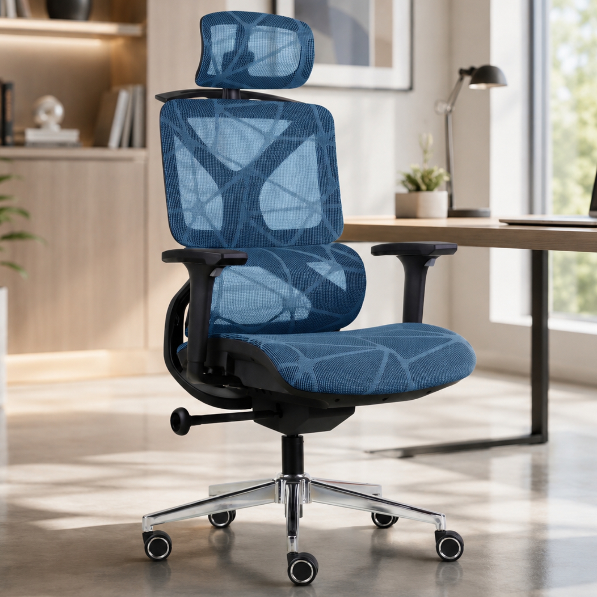 Ivero Highback Mesh Chair Kajang Bangi Semenyih