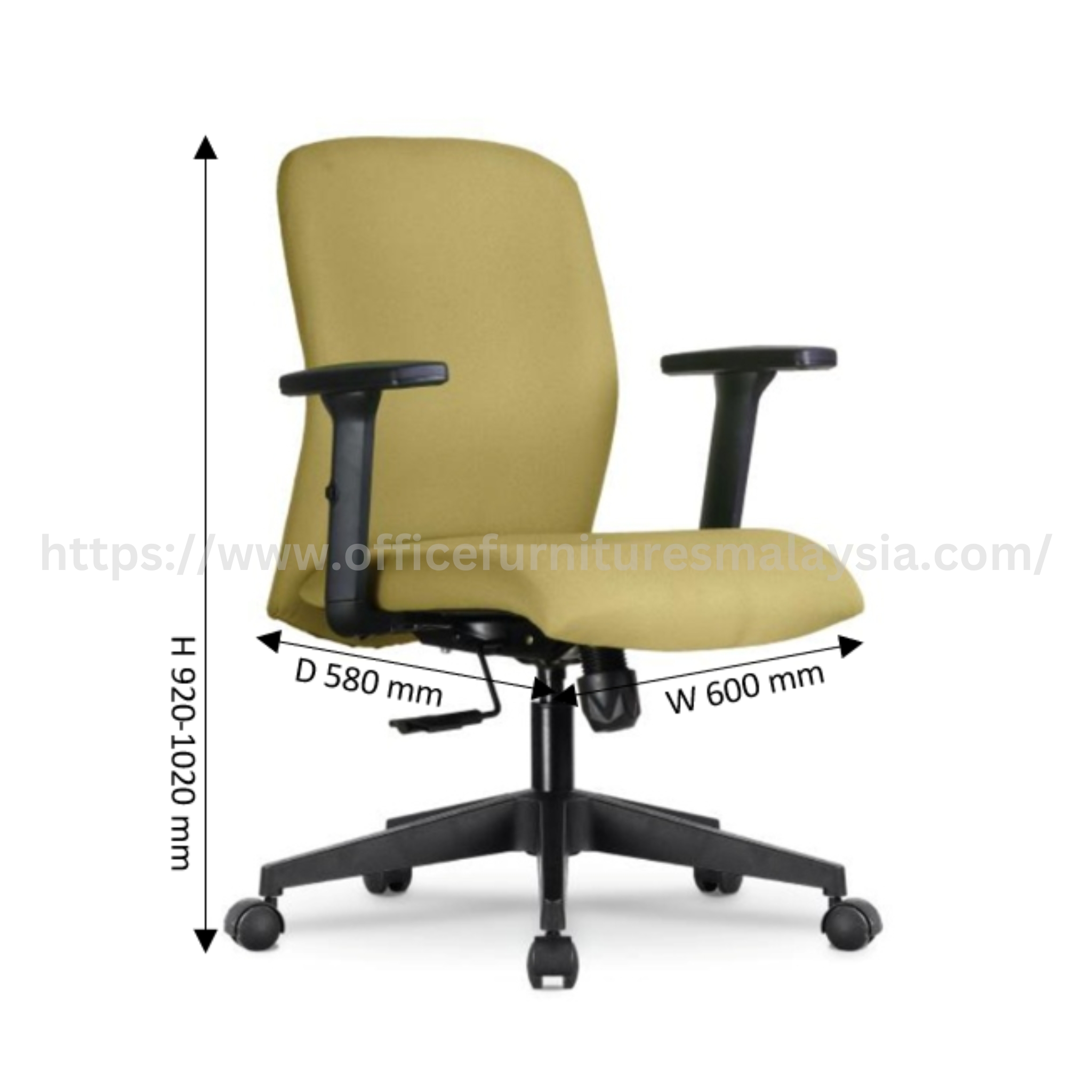 Kitsu Lowback Chair Shah Alam Klang Petaling Jaya