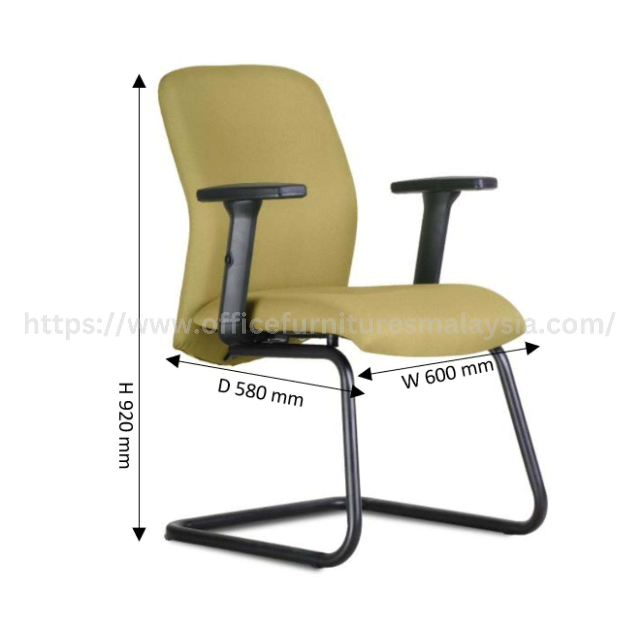 Kitsu Visitor Chair Bangi Kajang Putrajaya