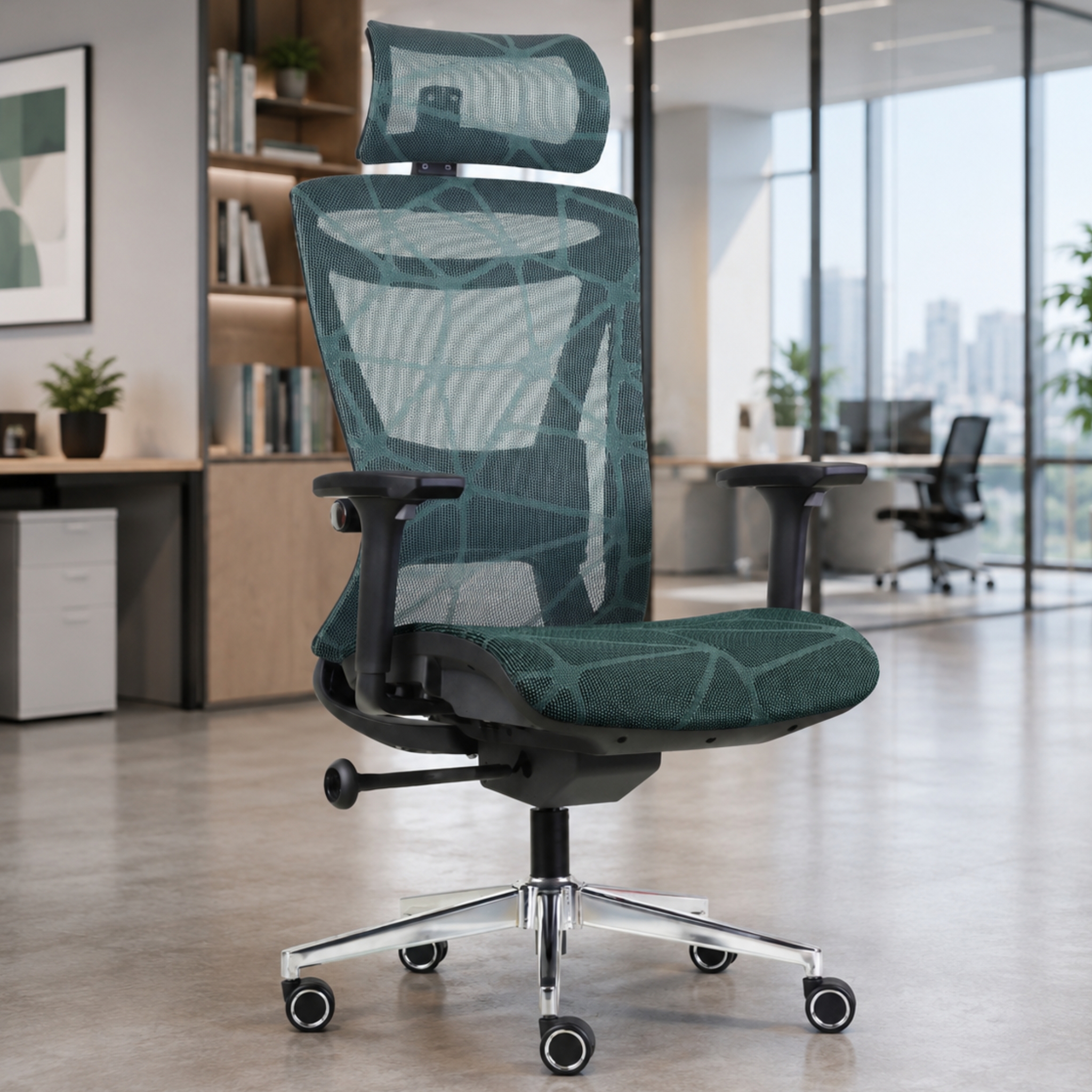 Kova Highback Mesh Chair Subang Jaya Port Klang Meru Kapar