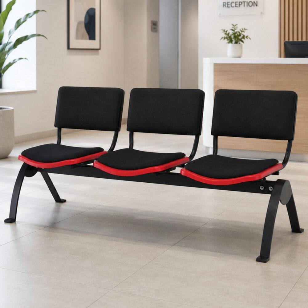 Leno 3 Seater Link Chair with Backrest & Seat Padded Klang Cyberjaya Pandamaran Leno 3 Seater Link Chair with Backrest & Seat Padded Klang Cyberjaya Pandamaran