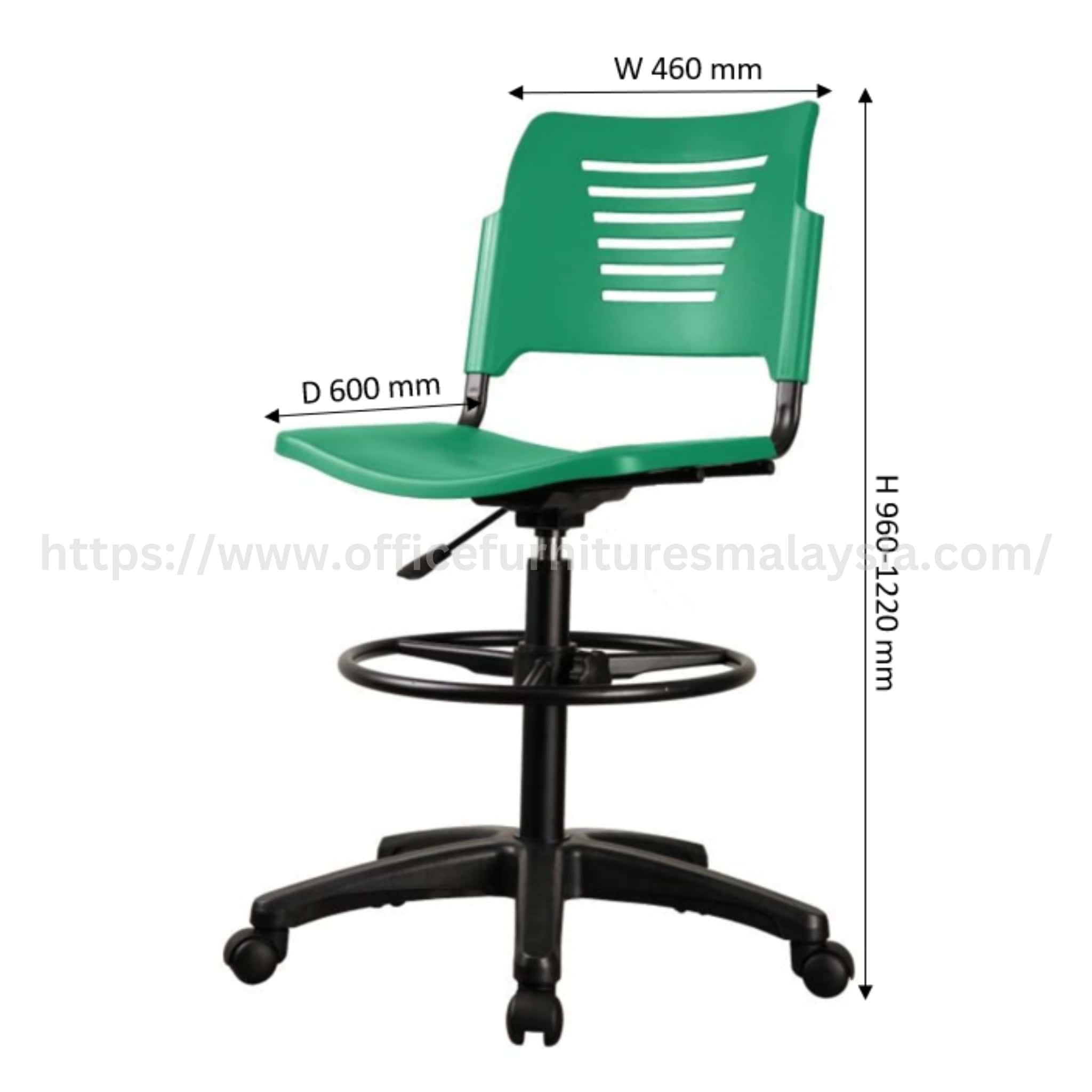 Lunaro Typist Drafting Chair Semenyih Cyberjaya Putrajaya