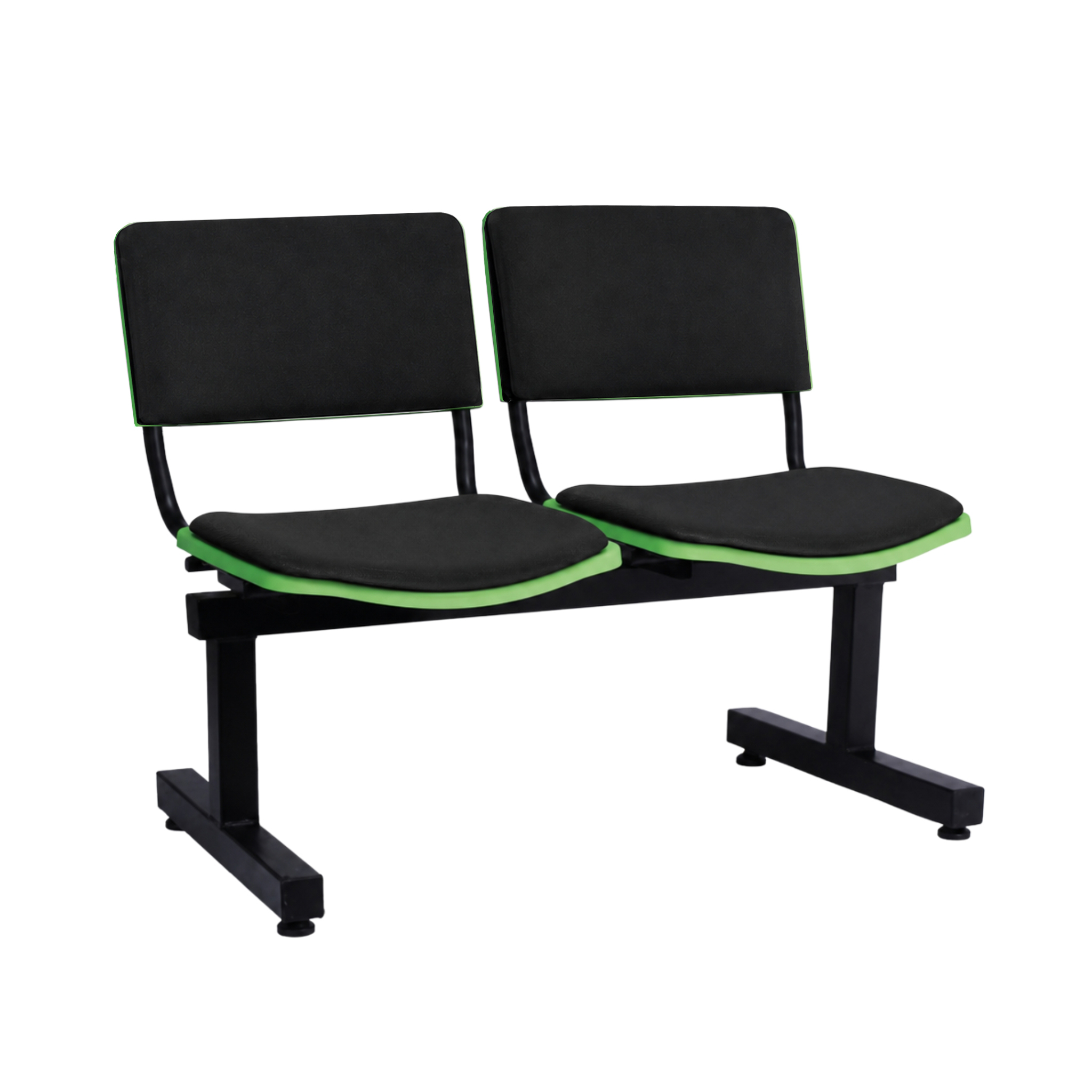 Niro 2 Seater Link Chair with Backrest & Seat Padded Sunway Puchong Shah Alam