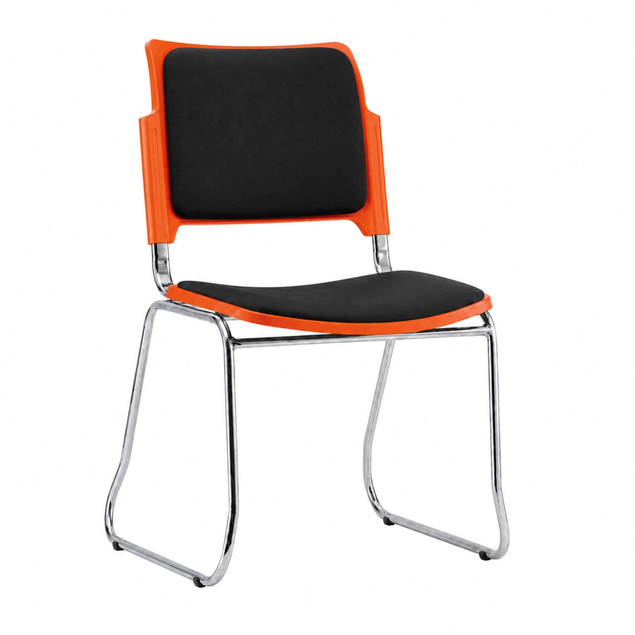 Paragon Chrome Student Chair Type B with Backrest & Seat Padded Klang Damansara Kota Damansara