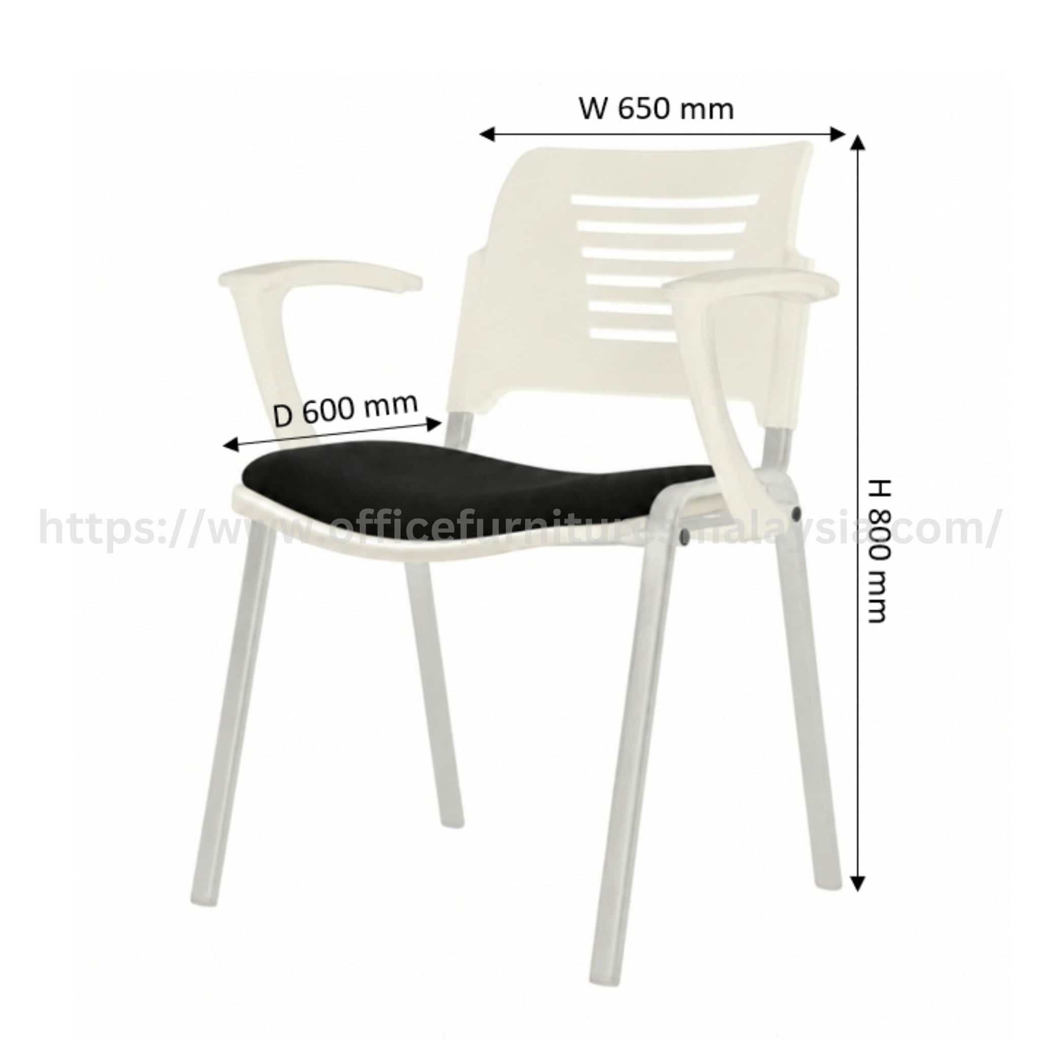 Passion Student Chair Type B with Seat Padded KLCC Banting Nilai